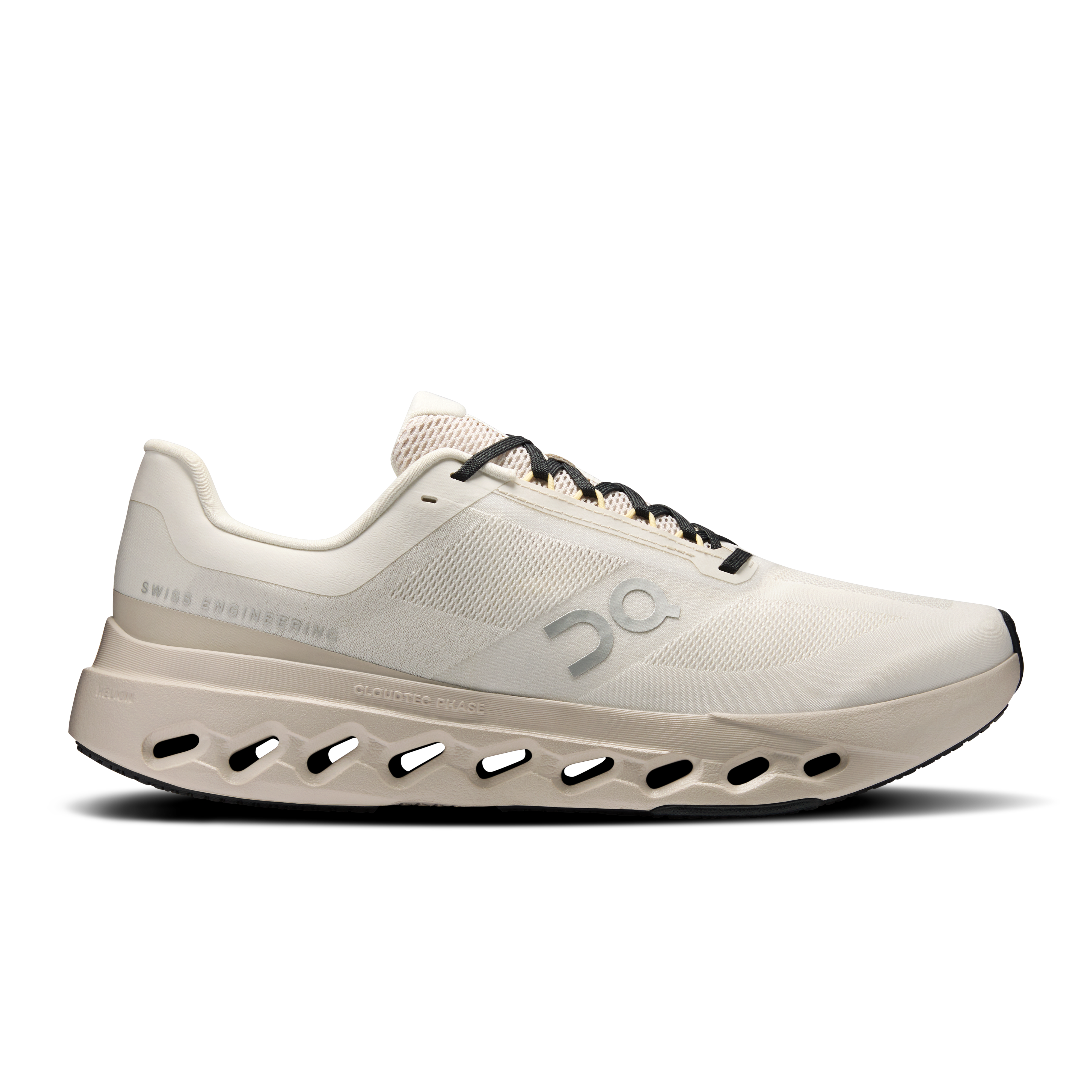 Cloudsurfer Next Road Running Shoe in Ivory/Silver
