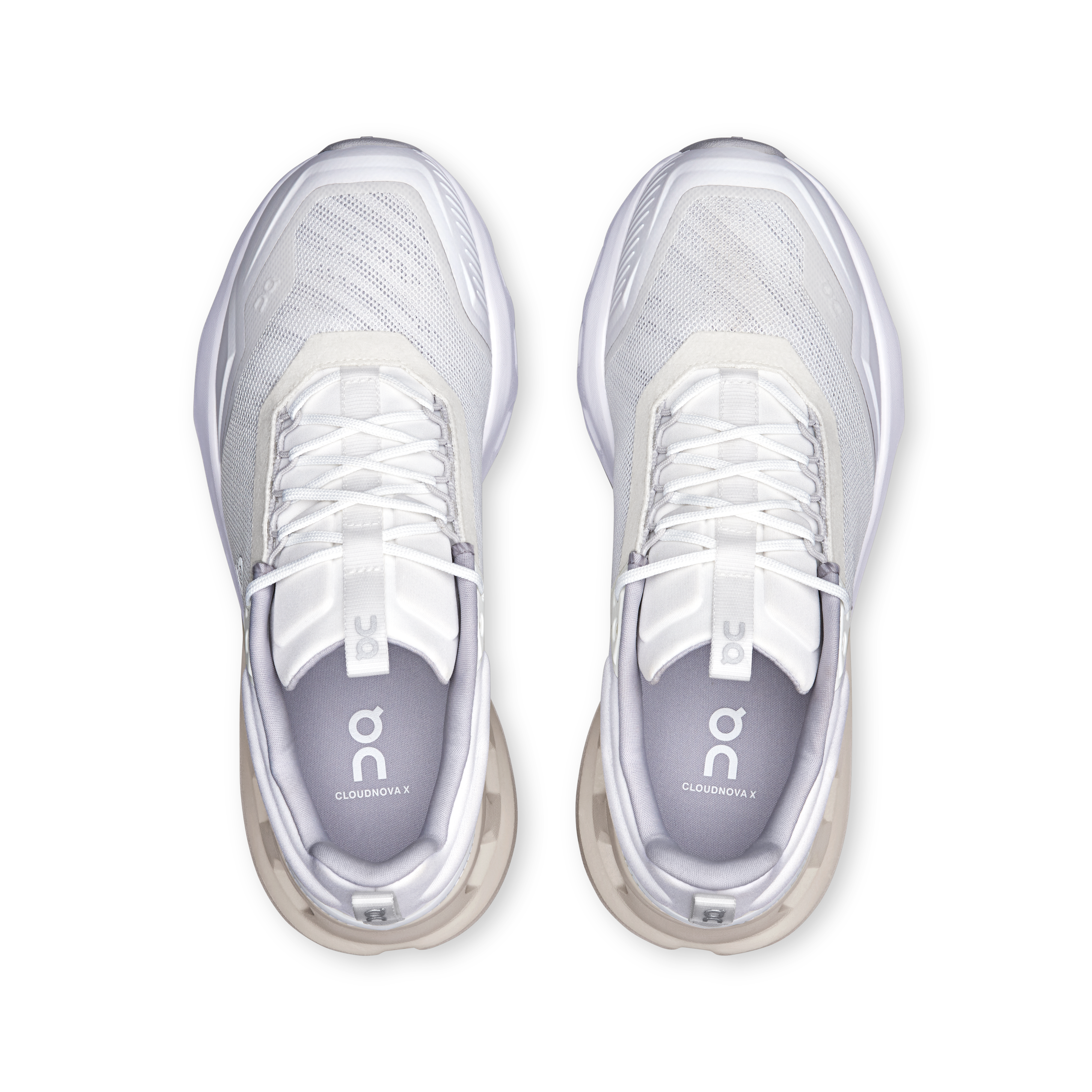 On Cloudnova X White & Glacier Women training_shoes Shoes