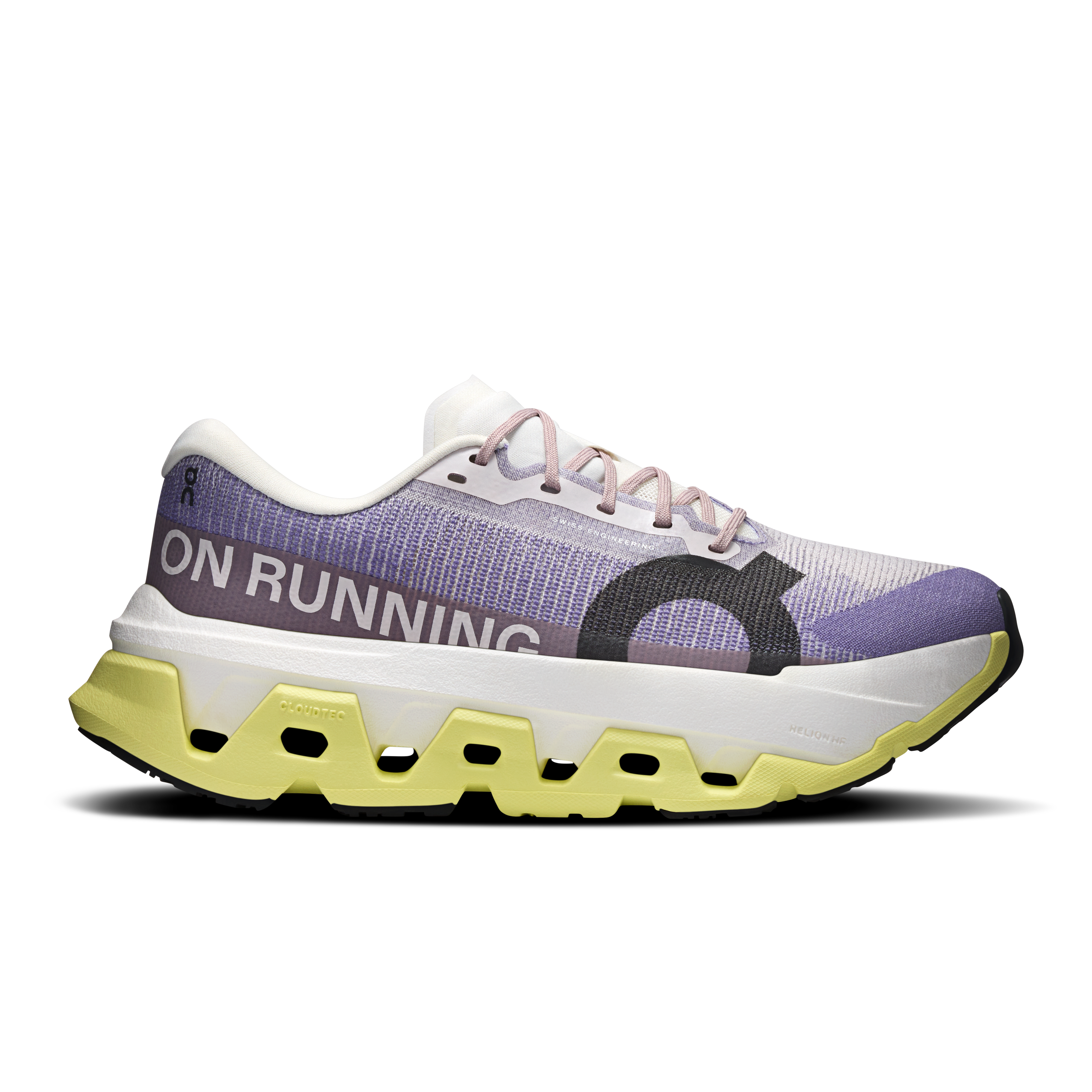 Cloudmonster 3 Hyper Road Running Shoe in Lily/Limelight