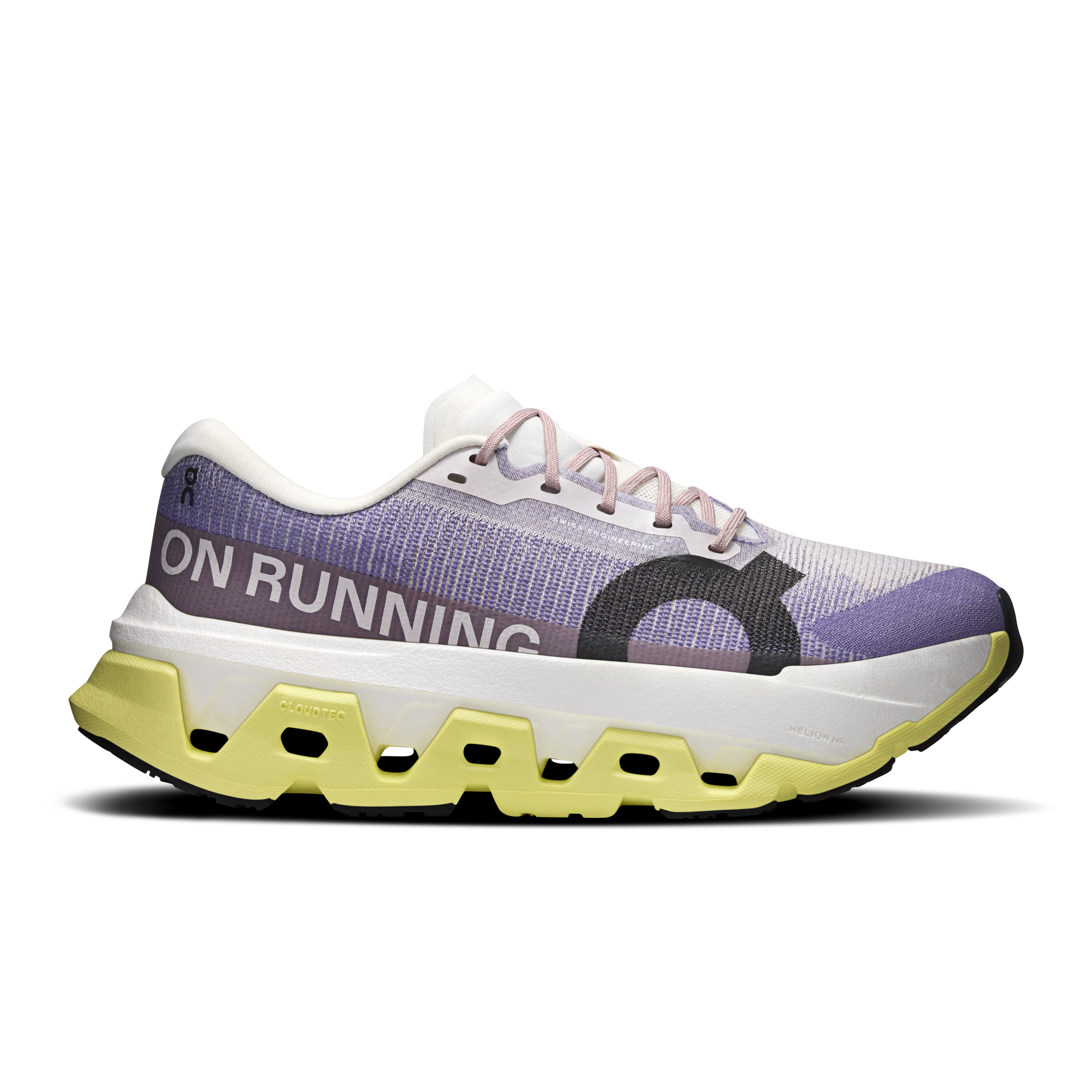 On Cloudmonster 3 Hyper Lily & Limelight Women – Long runs, tempo runs, responsive ride Shoes