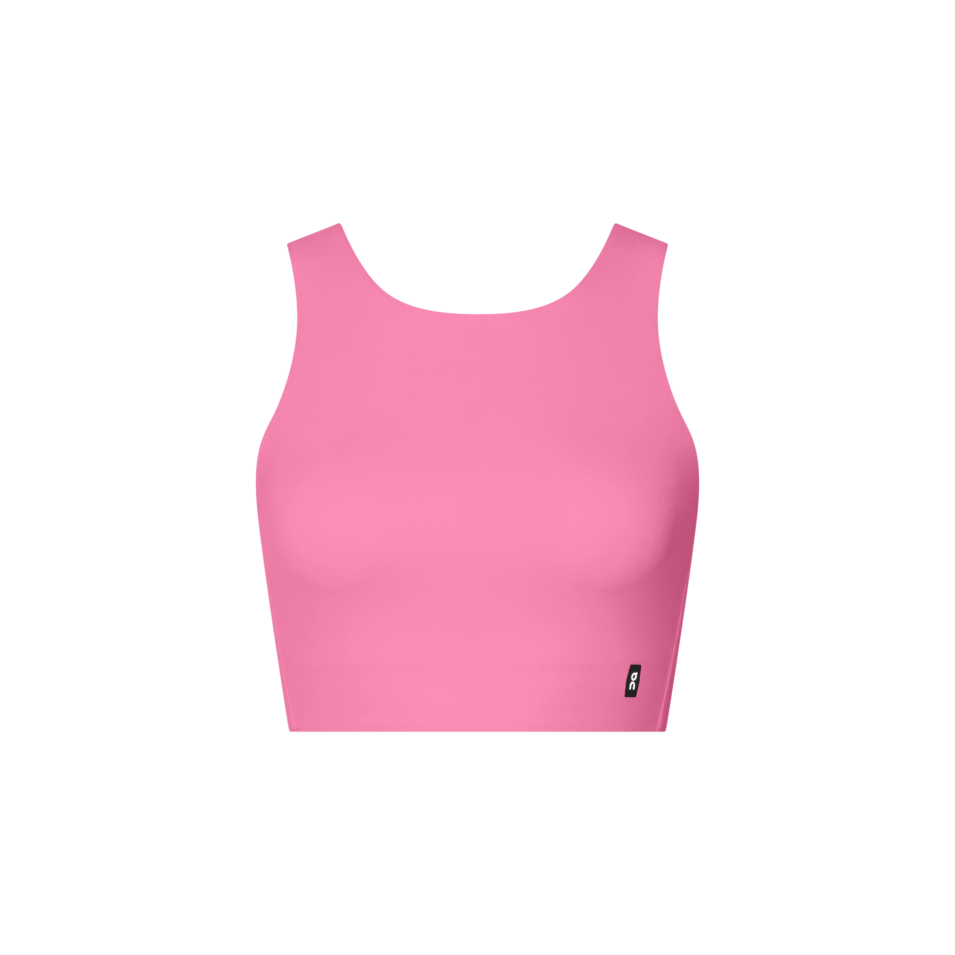 Core 2-in-1 Crop Shirt in Bubblegum