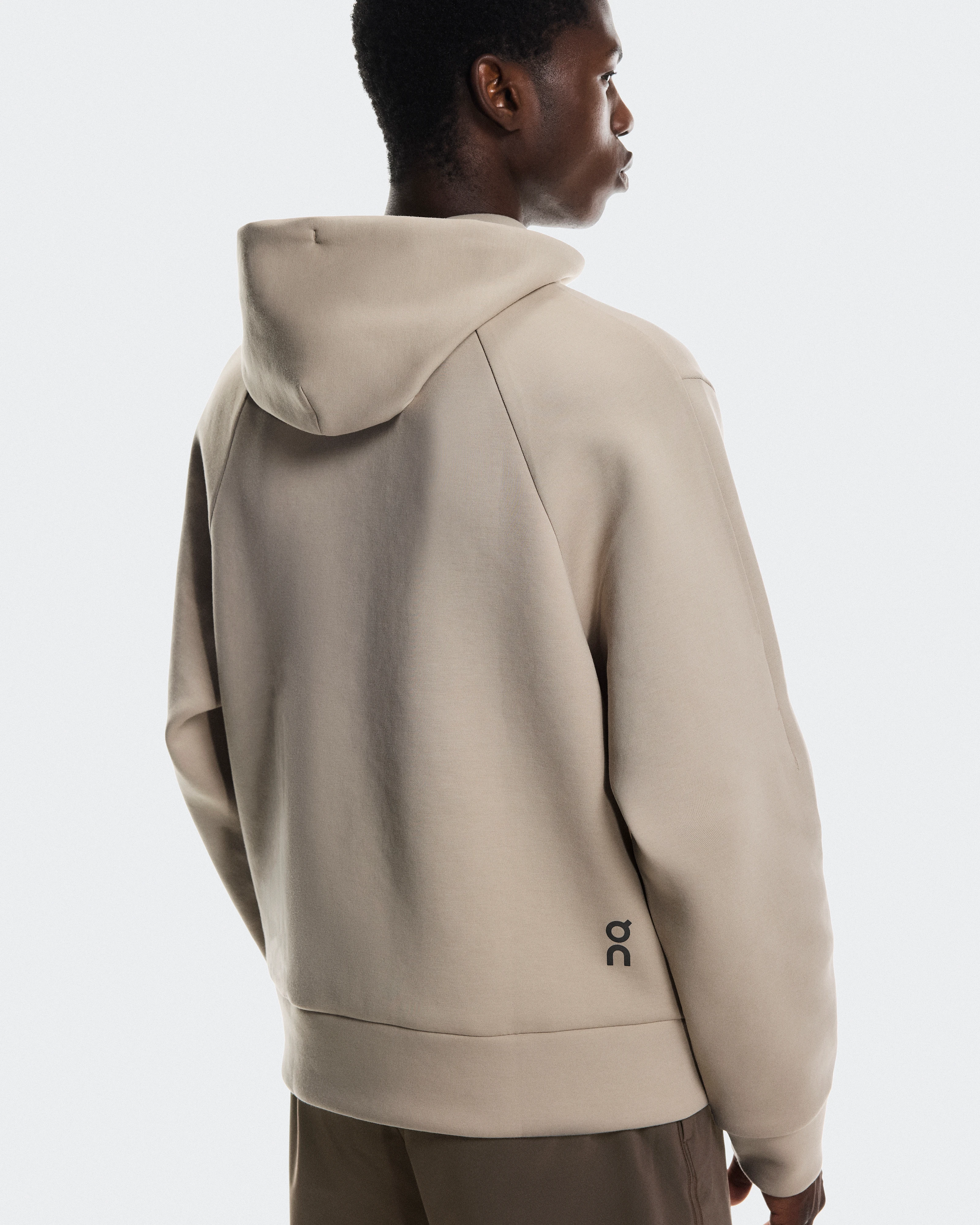 On Focus Tech Hoodie Desert Men Hoodies and sweatshirts