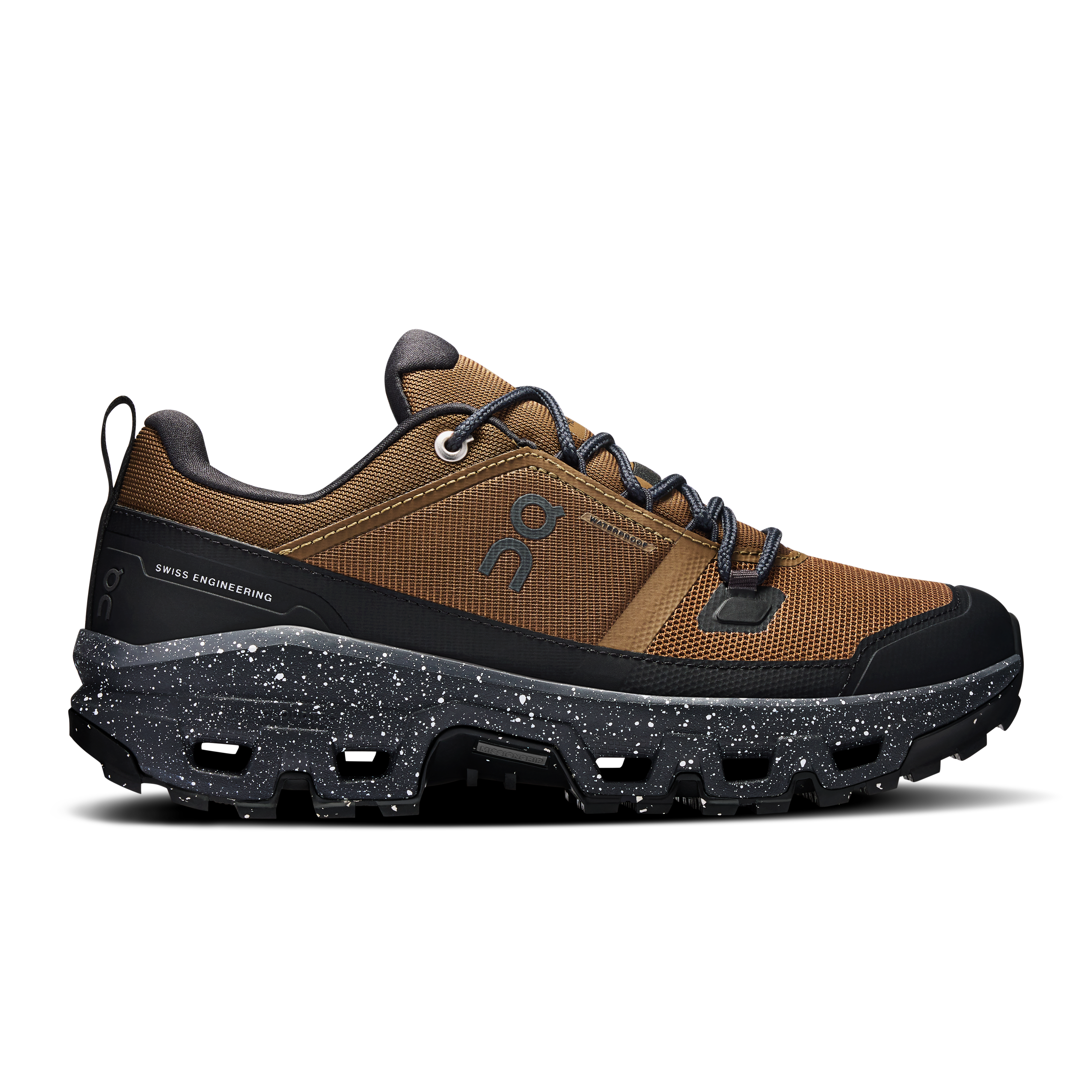 On Cloudrock Low BEAMS REI Earth & Black Women – Outdoors, Hiking Shoes