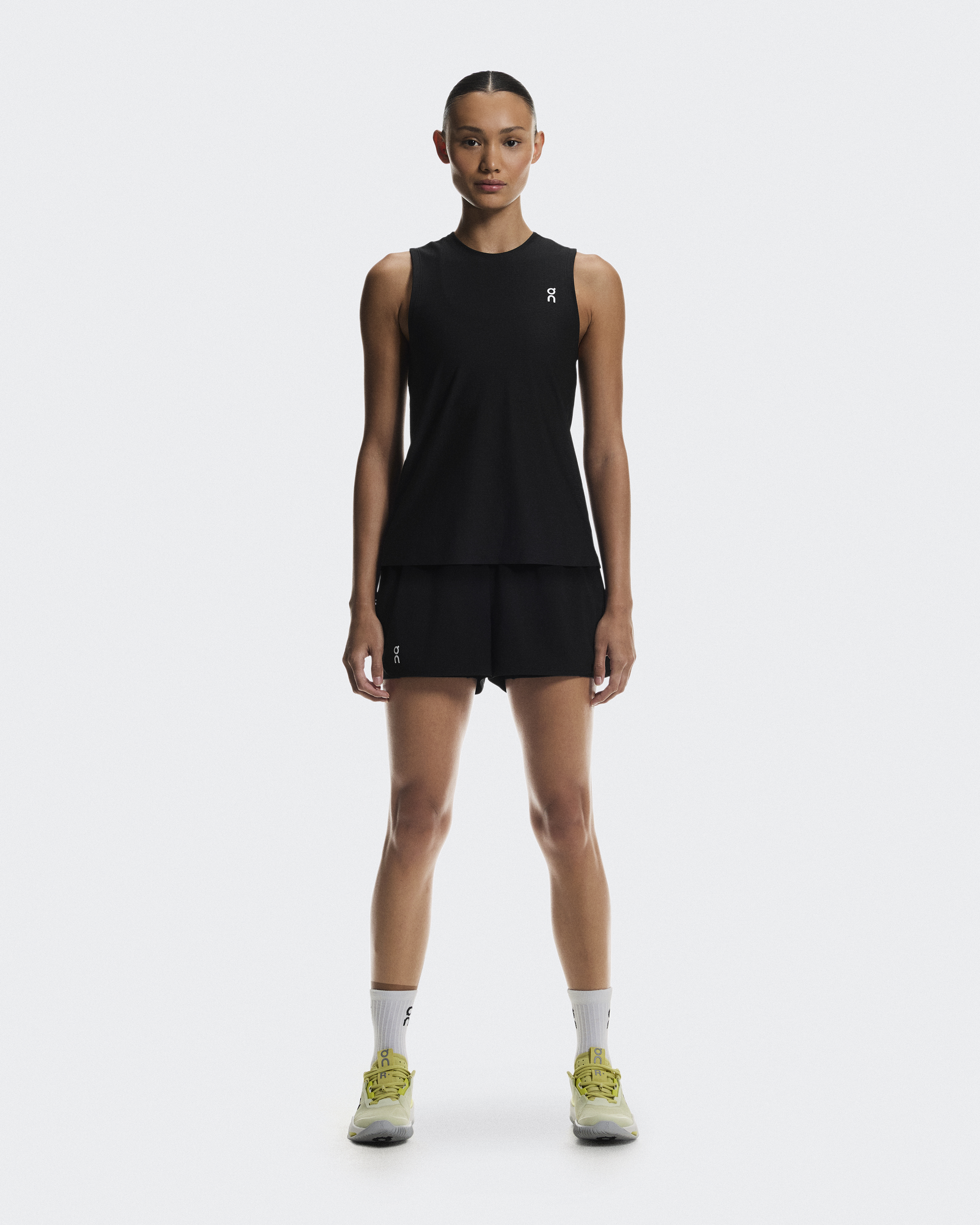 Court Tank Top in Black