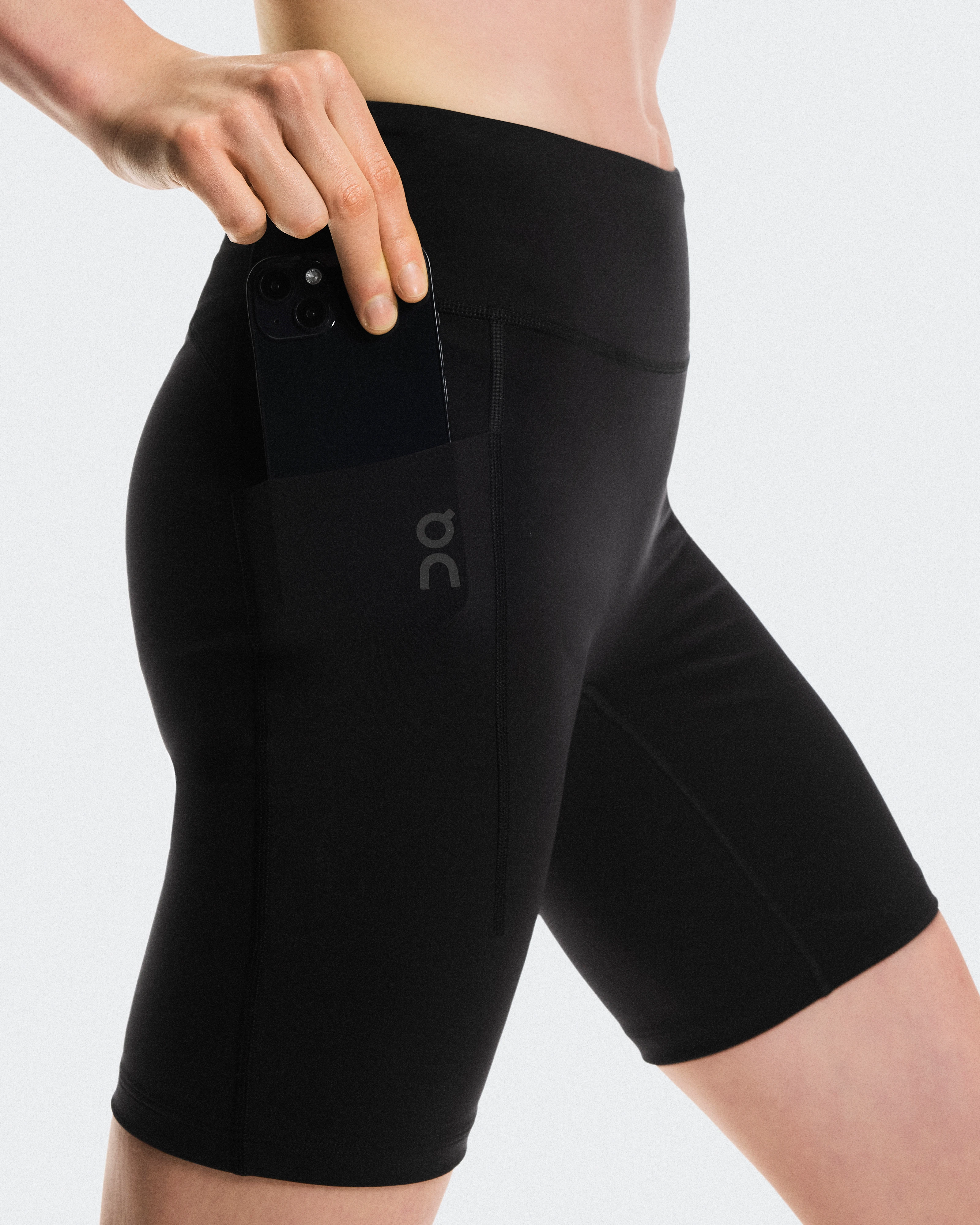 On 8" Performance Tights Black Women Tights