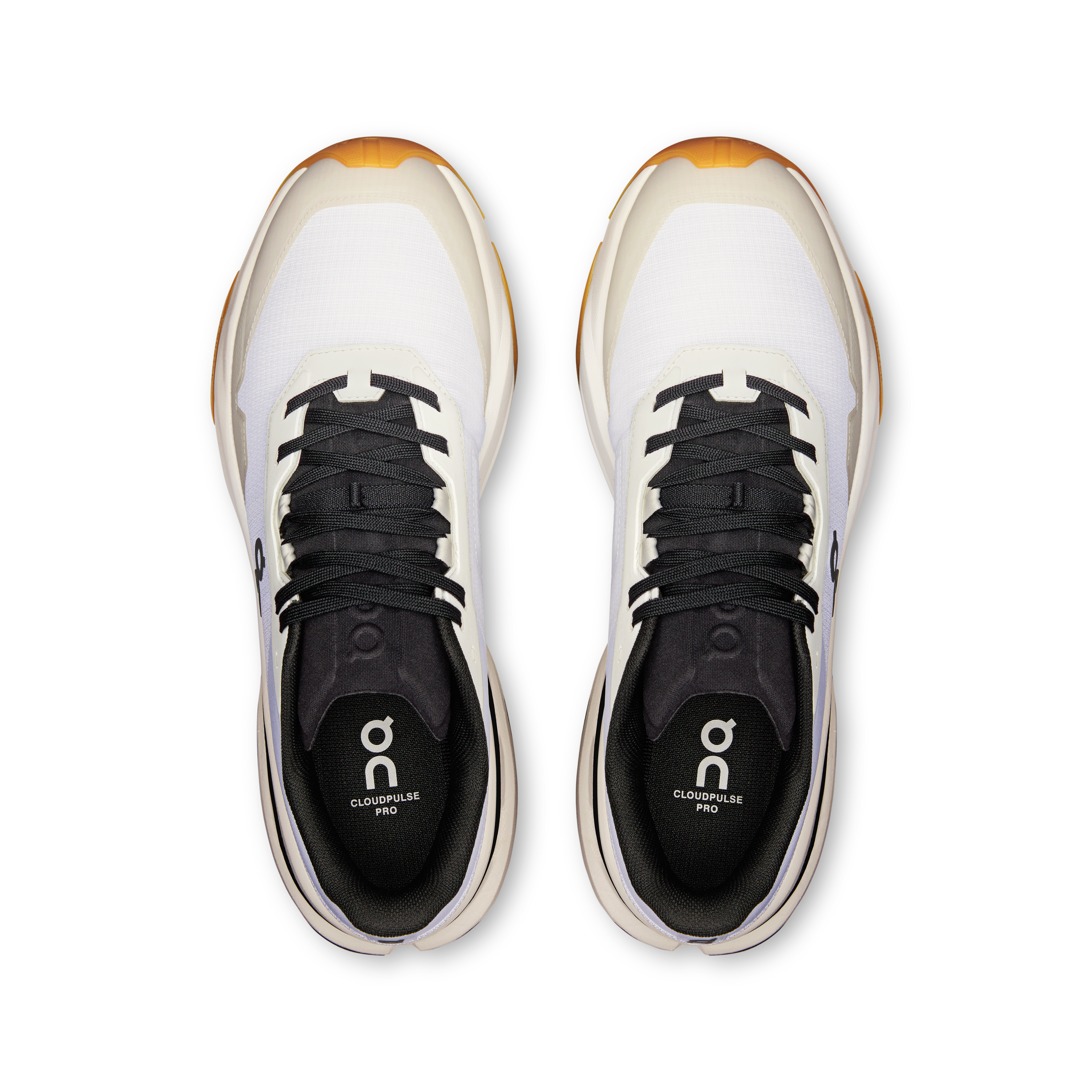 On Cloudpulse Pro White & Black Men training_shoes Shoes