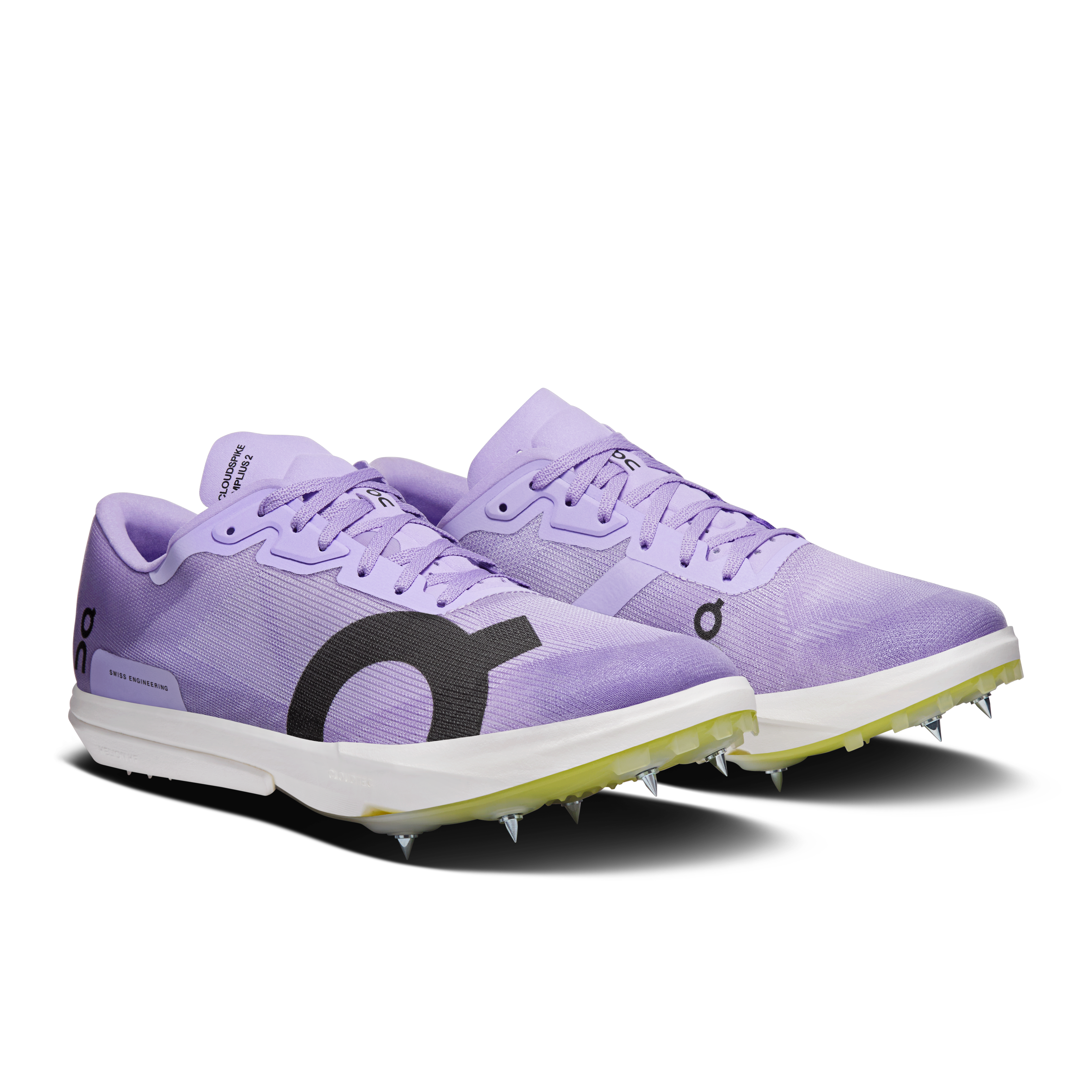 On Cloudspike Amplius 2 Bloom & Lime Women Track Shoes