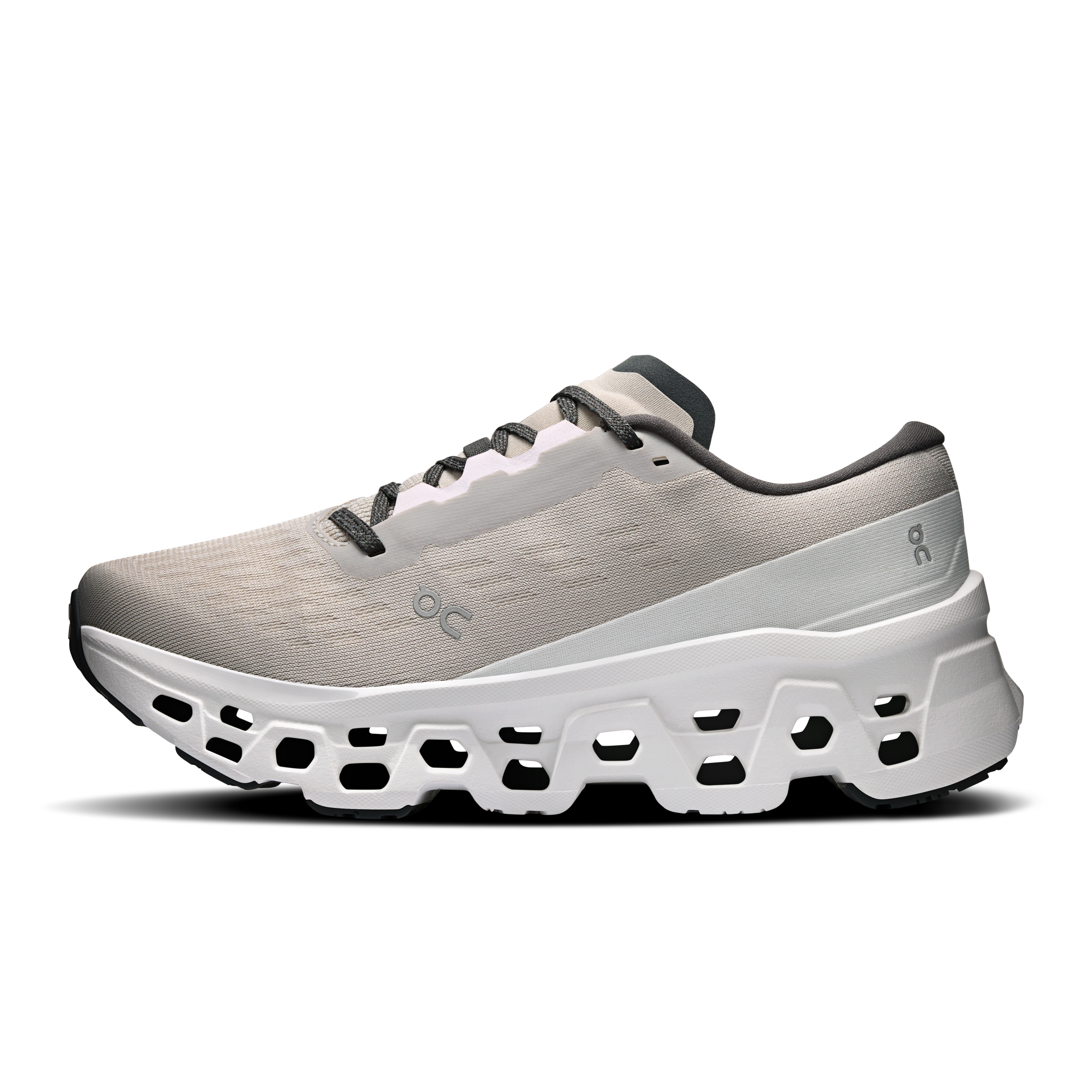 On Cloudmonster 3 Truffle & Ivory Women Road running Shoes