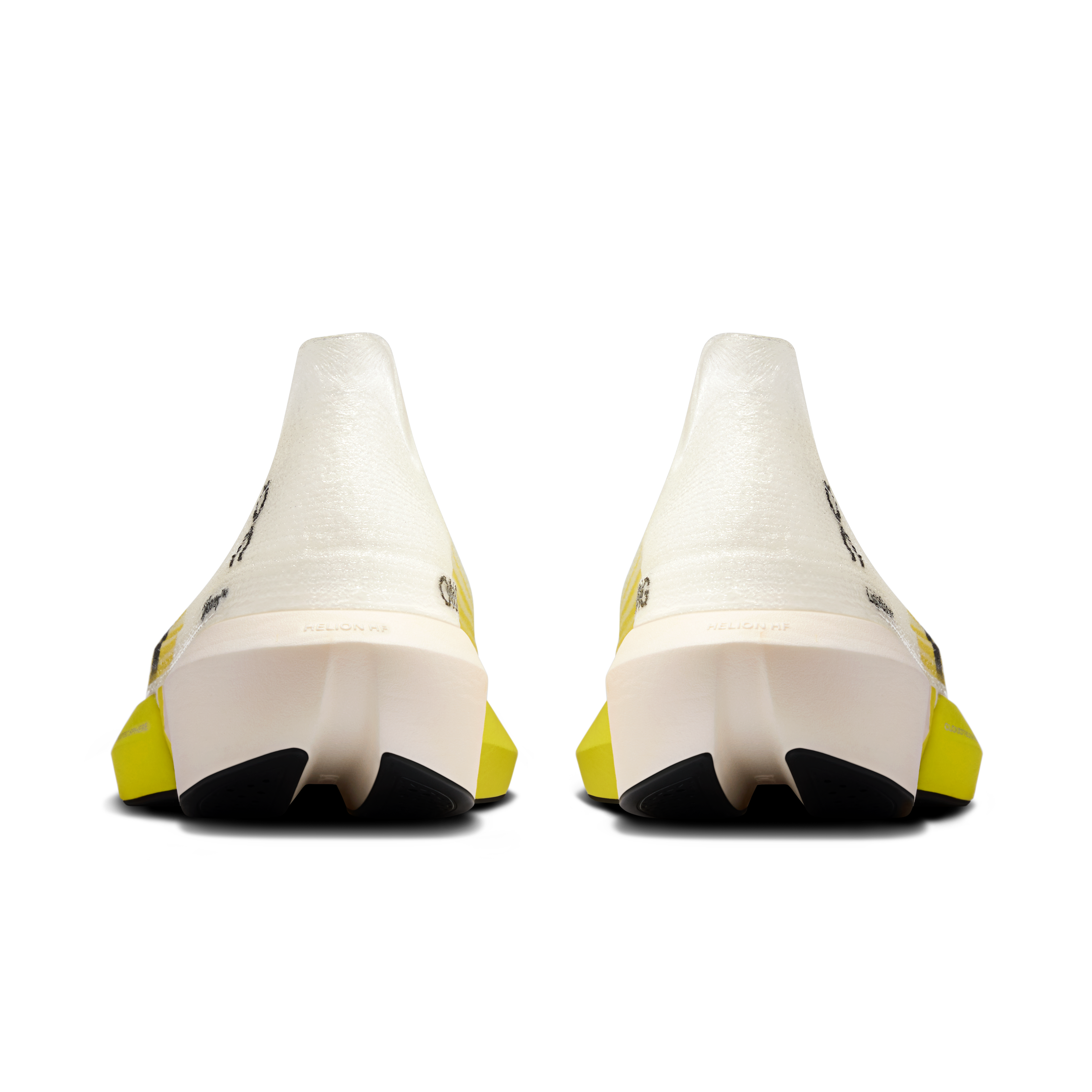 On LightSpray Cloudboom Strike 2 White & Lime Unisex Road running Shoes