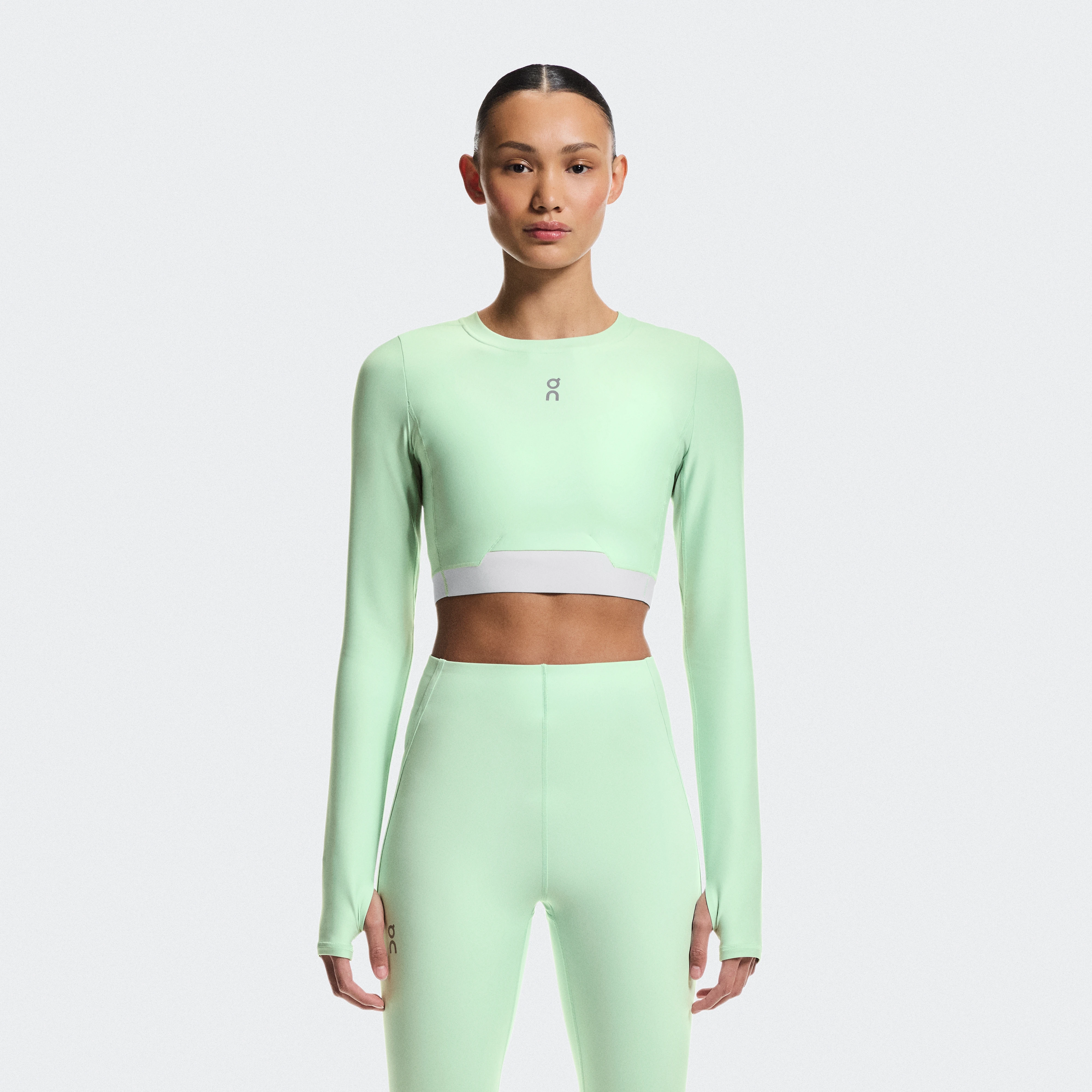 On Train Long Sleeve Crop Creek Women – HIIT, spinning, ultra-soft Tops and t-shirts
