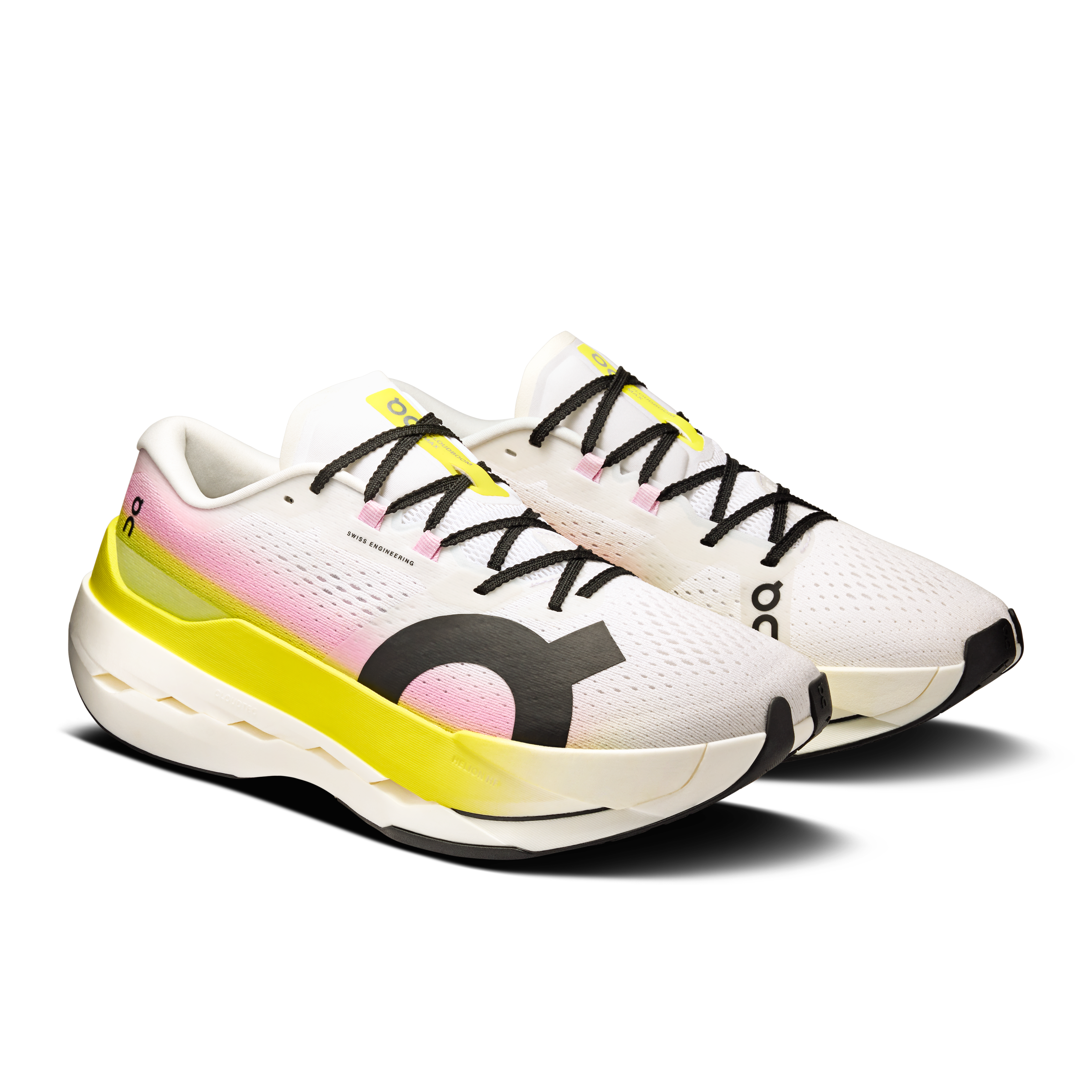 On Cloudboom Max Lime & Raspberry Men Road running Shoes