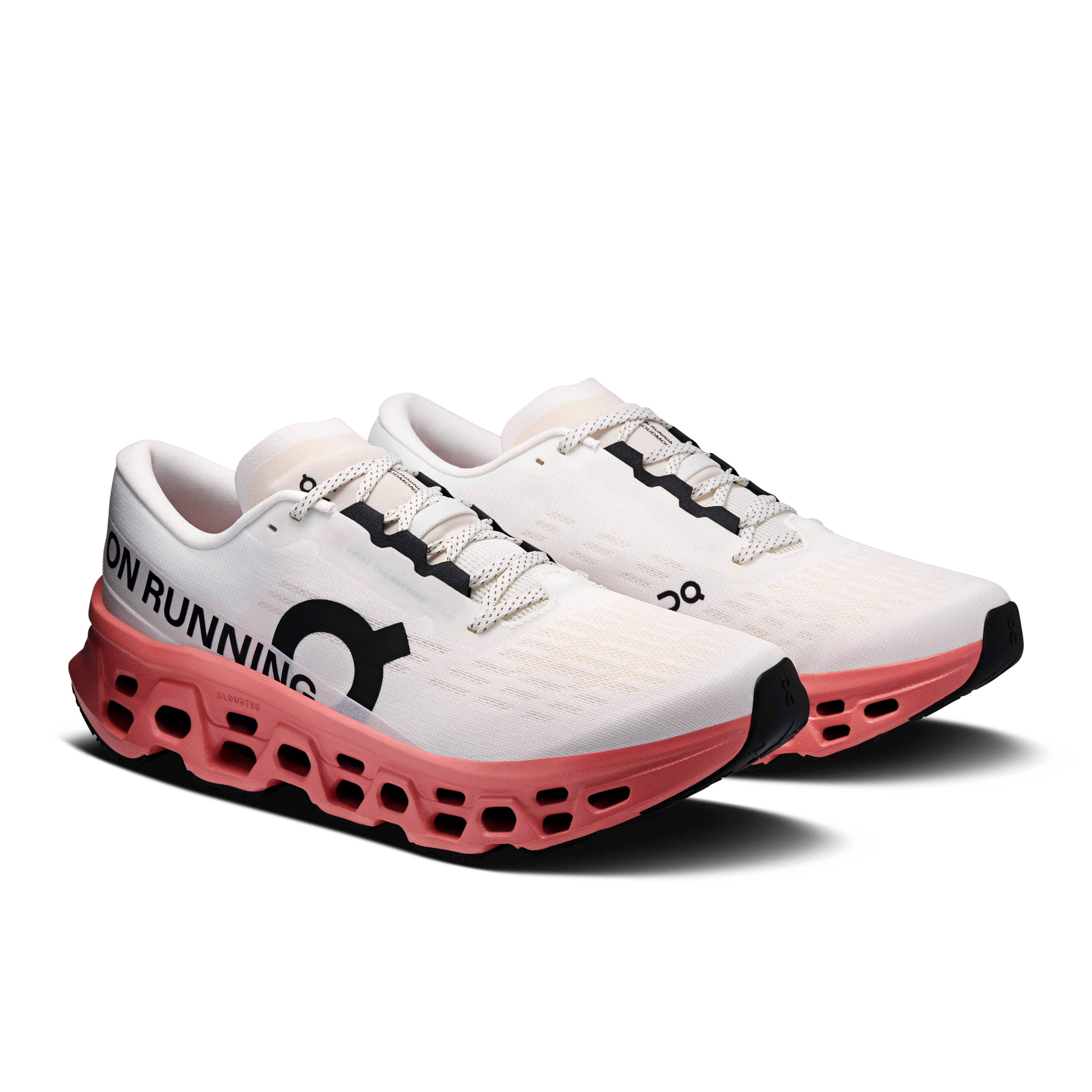 On Cloudmonster 3 Ivory & Dustrose Men Road running Shoes
