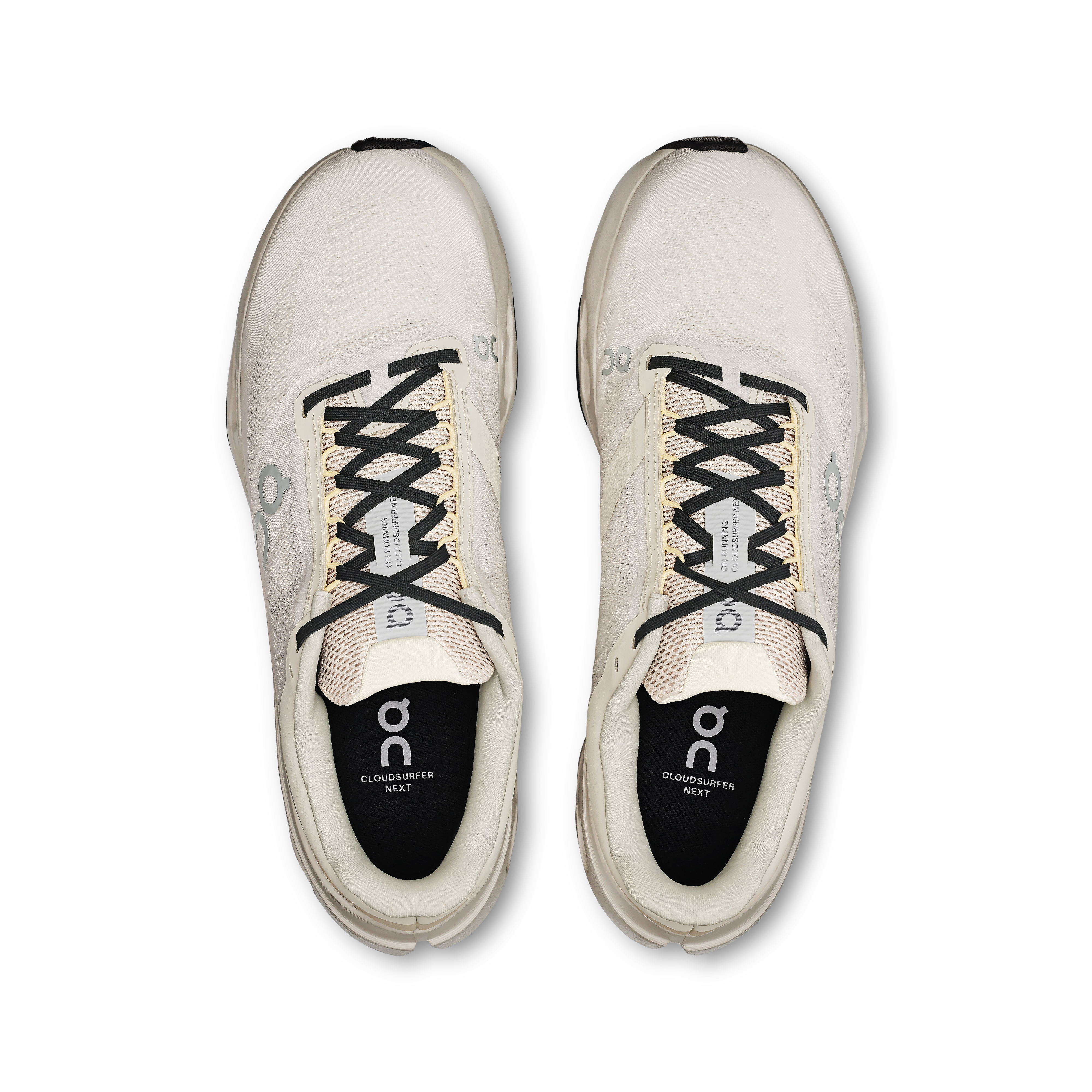 On Cloudsurfer Next Ivory & Silver Men Road running Shoes