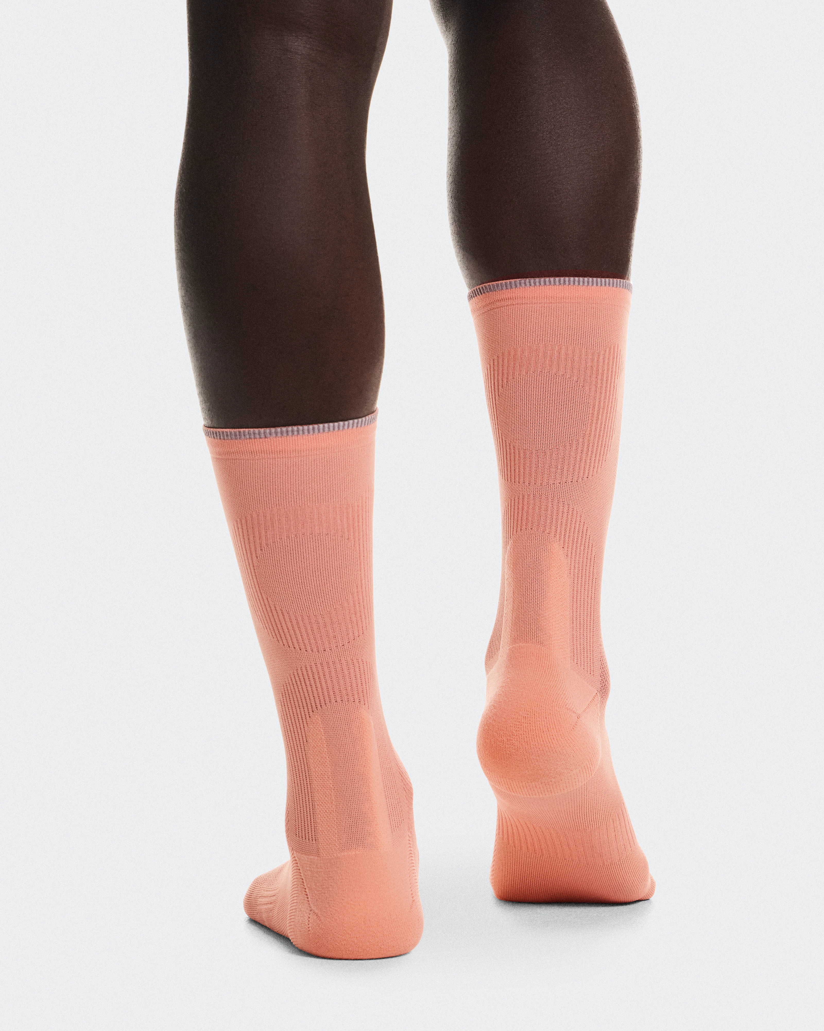 On Elite Run Sock High Sunstone & Reef Unisex Socks