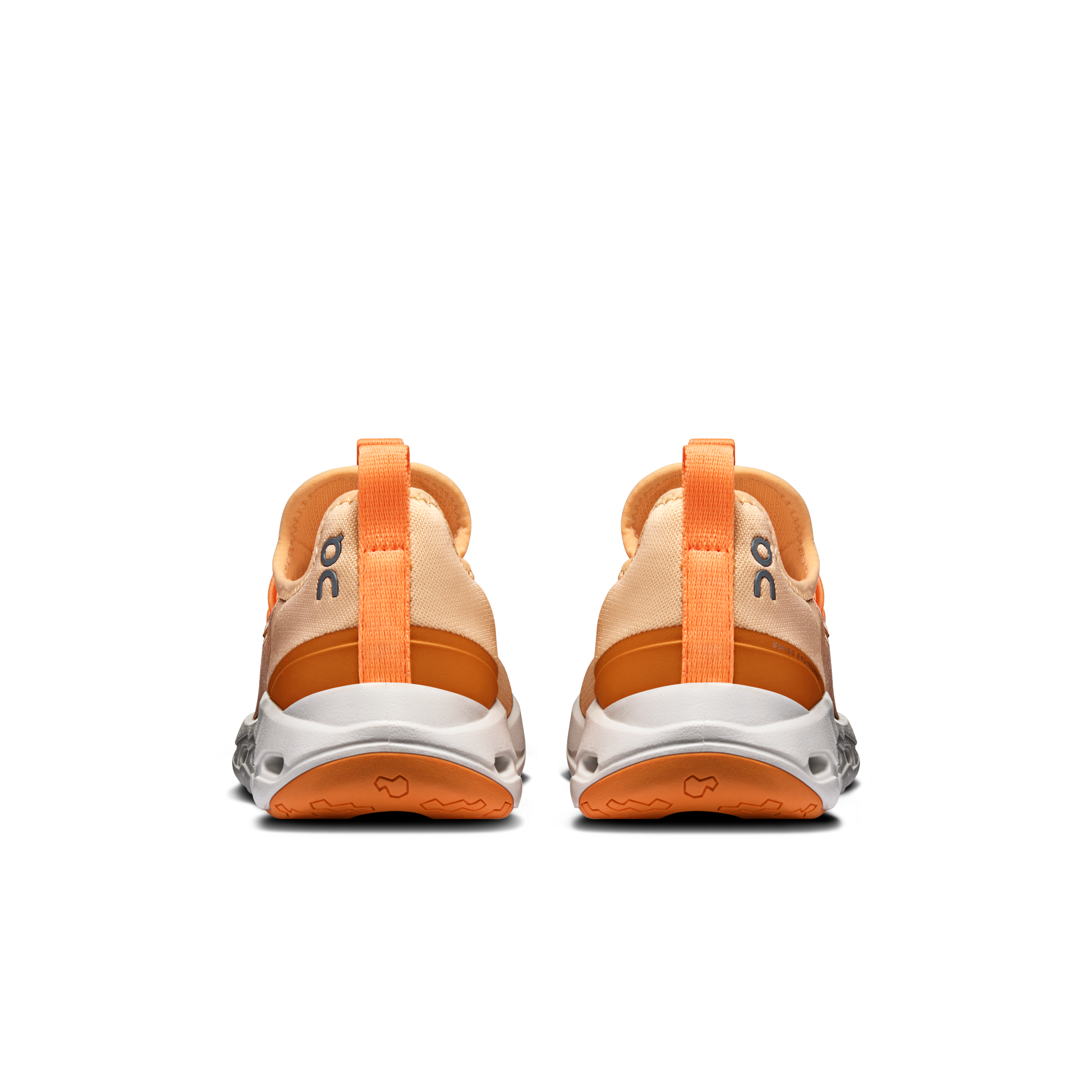On Cloudleap Tangerine & Blonde Kids Active life Shoes