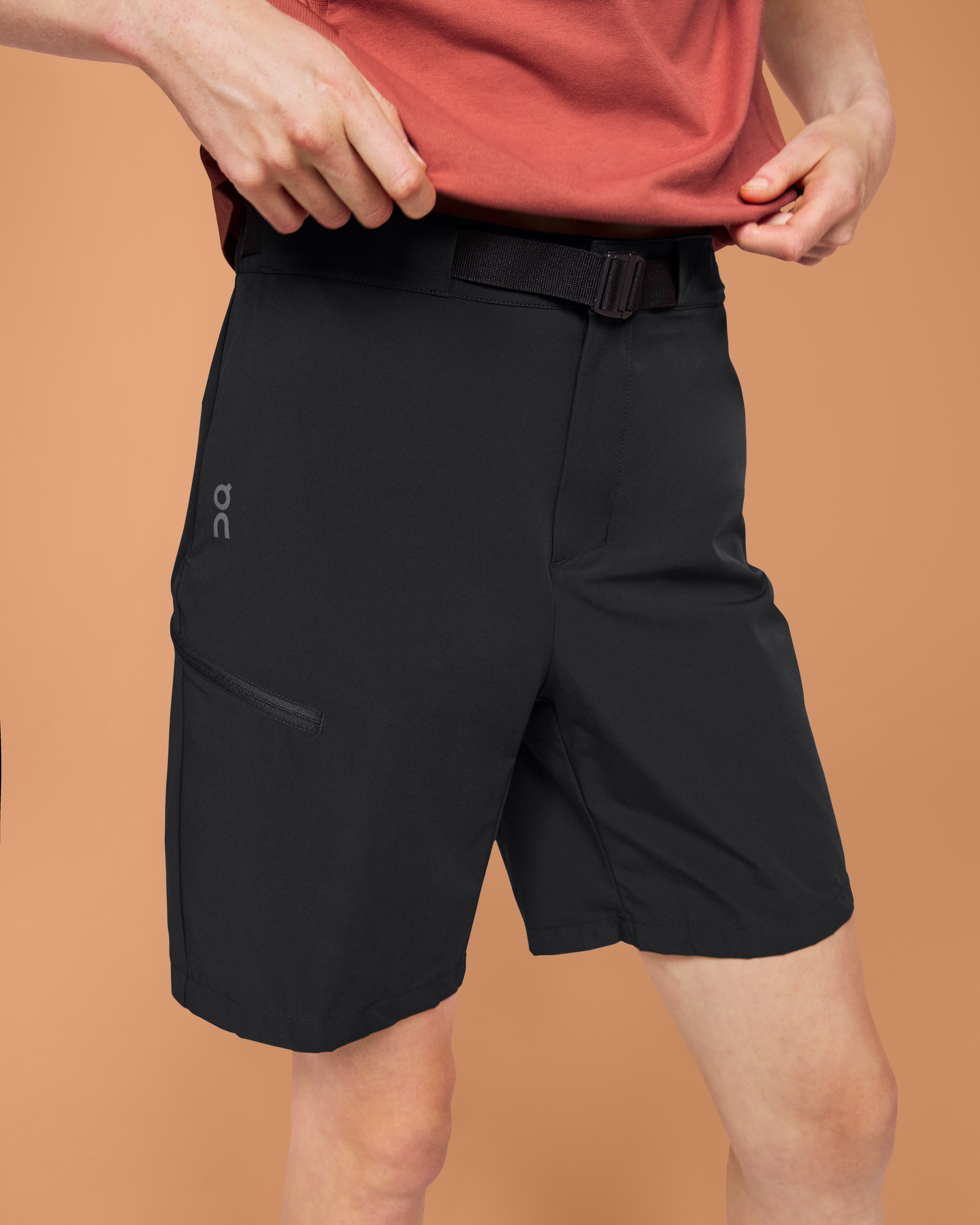 On Trek Short Black Women Shorts