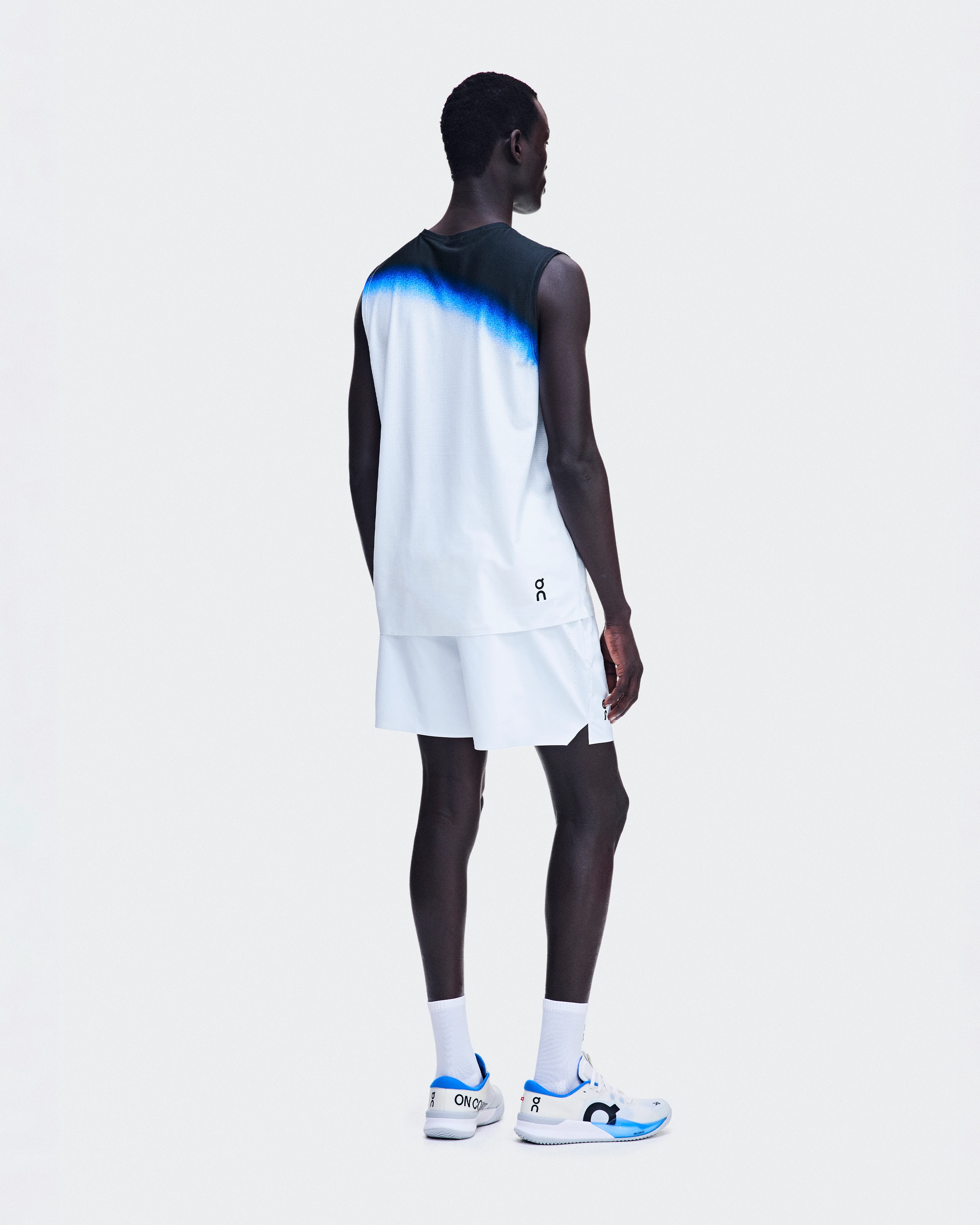 On Court Tank Swing White & Jay Men Tops and t-shirts