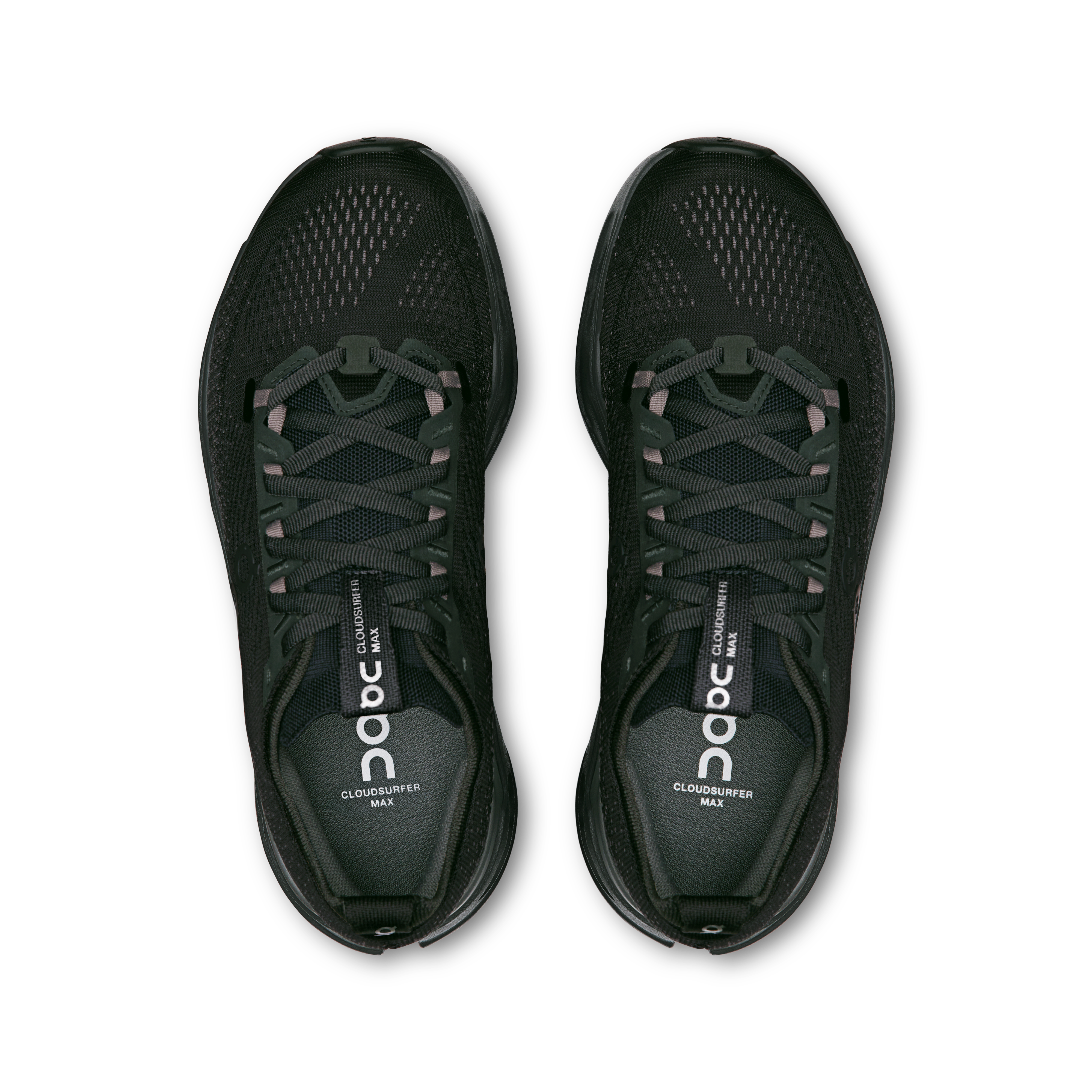 On Cloudsurfer Max Wide Black & Eclipse Women Road running Shoes