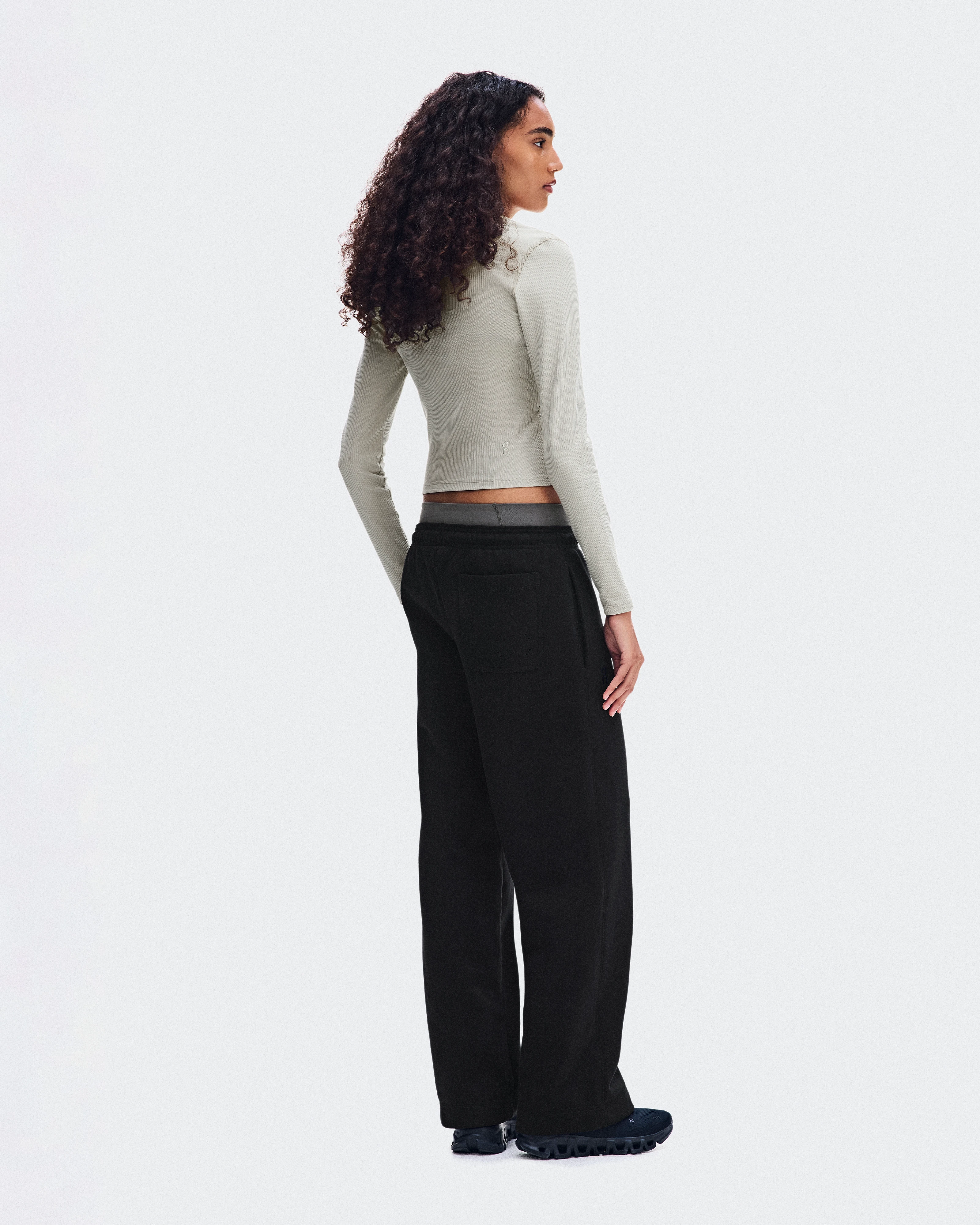 On All-Day Ribbed Long-T Brume Women Tops and t-shirts