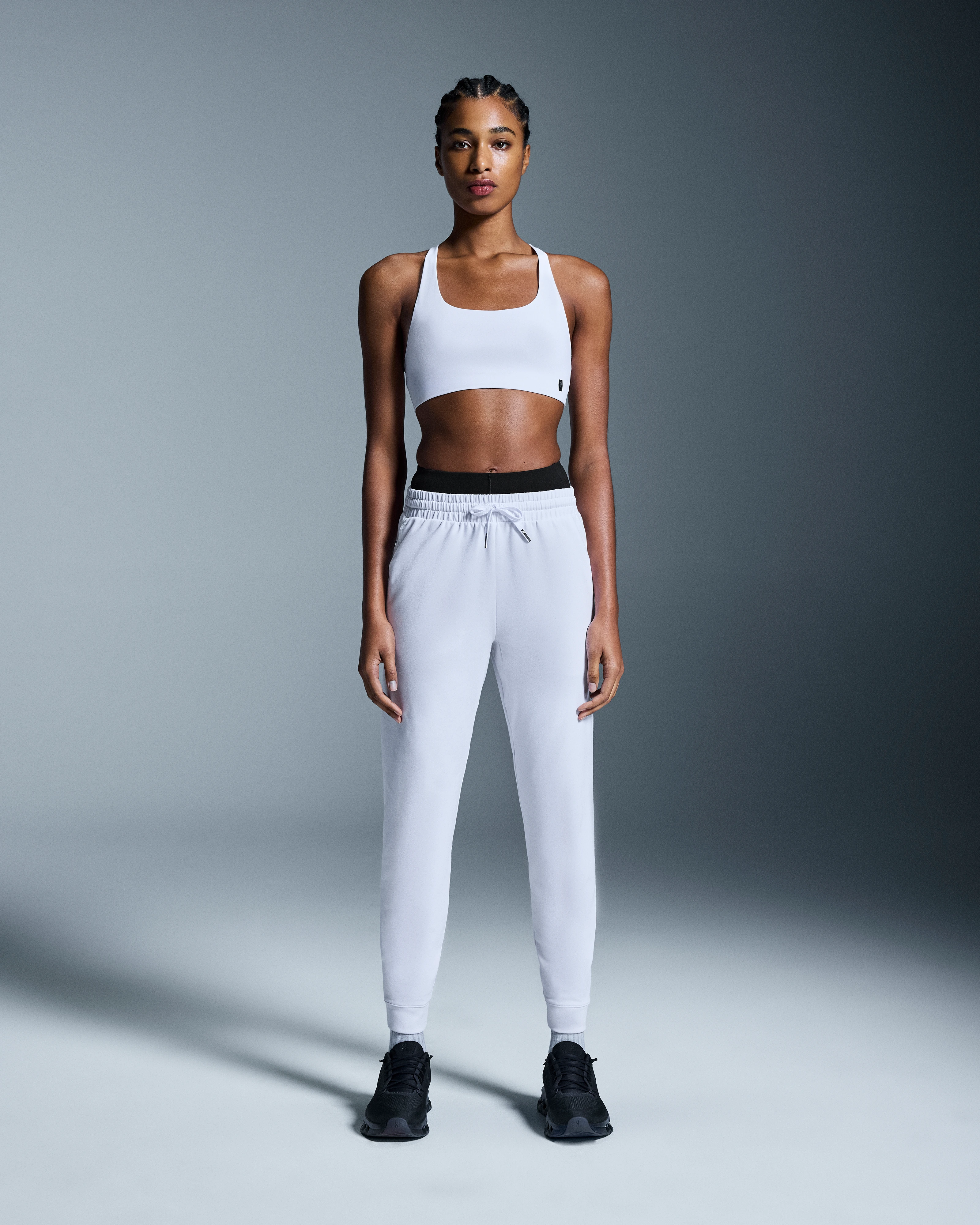 On Studio Joggers White Women Pants