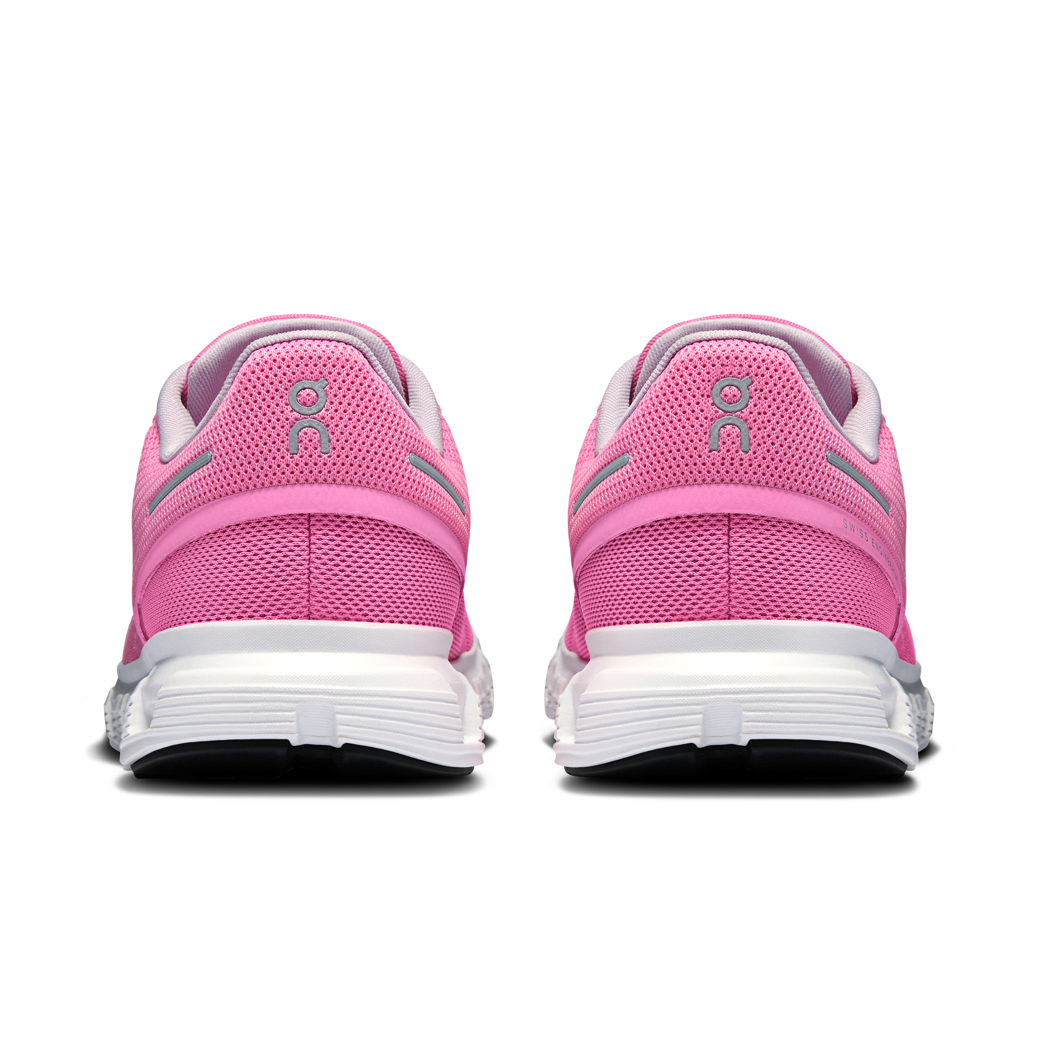 On Cloud 6 Raspberry & White Women Active life Shoes