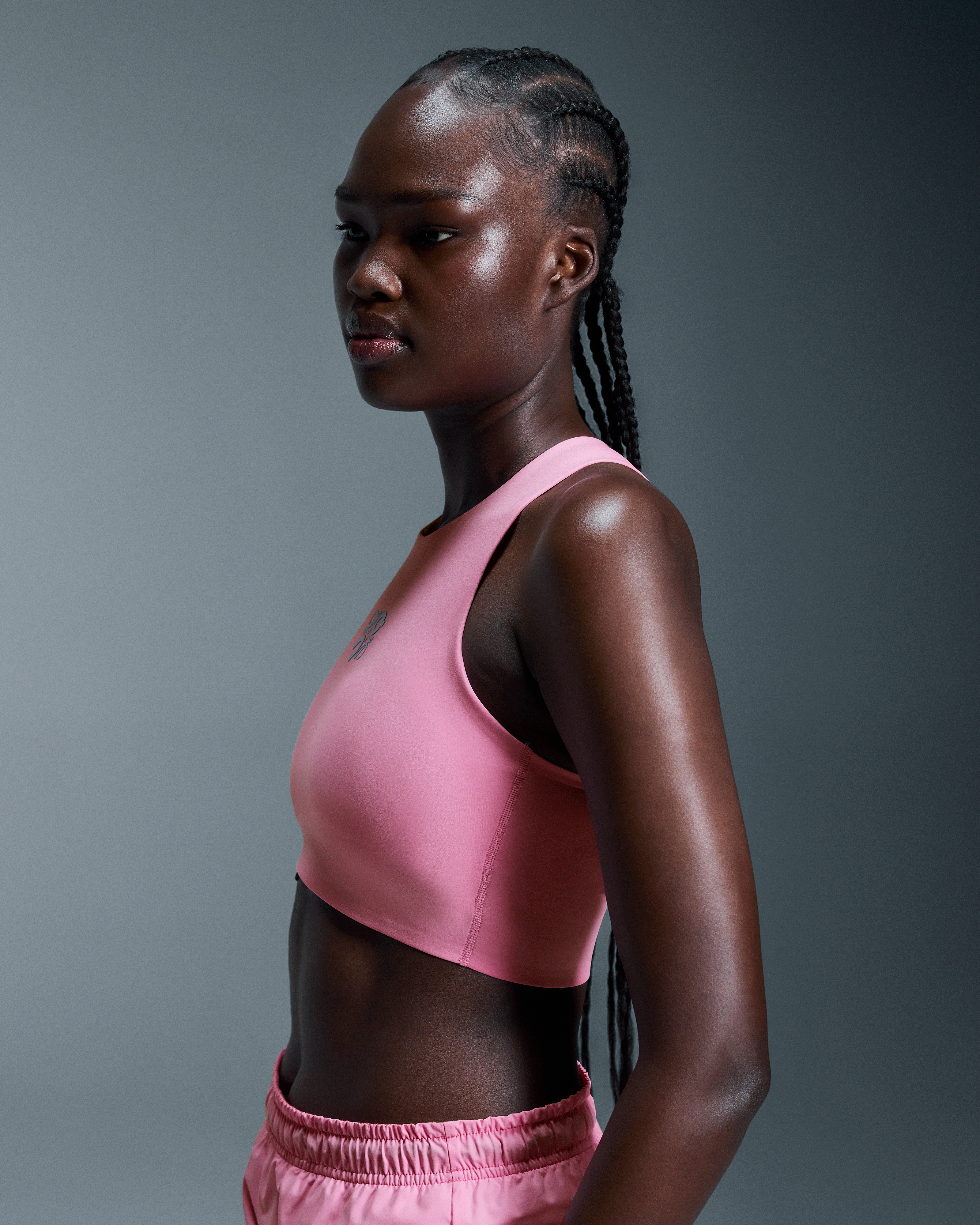 On Performance Top LOEWE Pink Women Tops and t-shirts