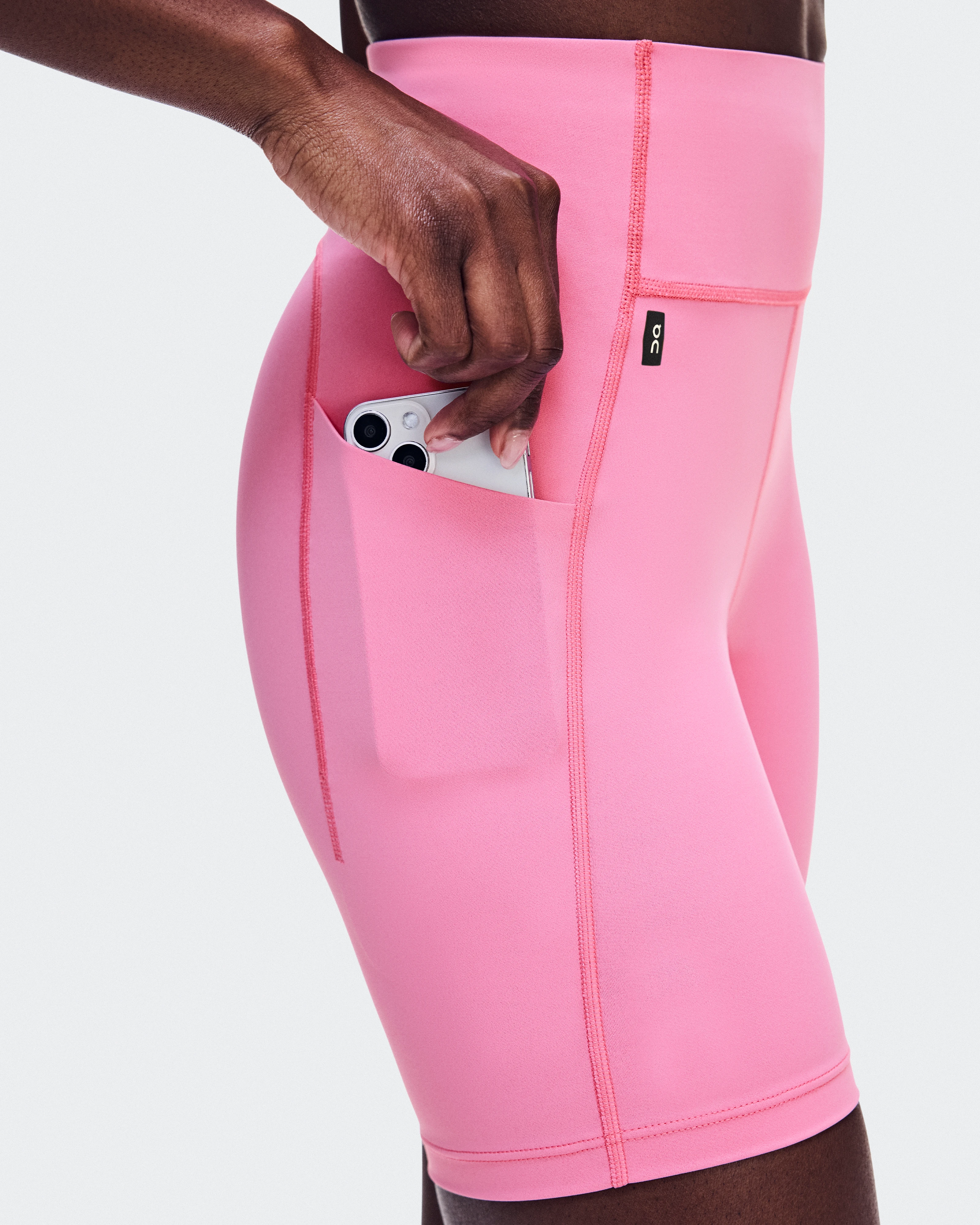 On Train Tights Short 6" Bubblegum Women Shorts