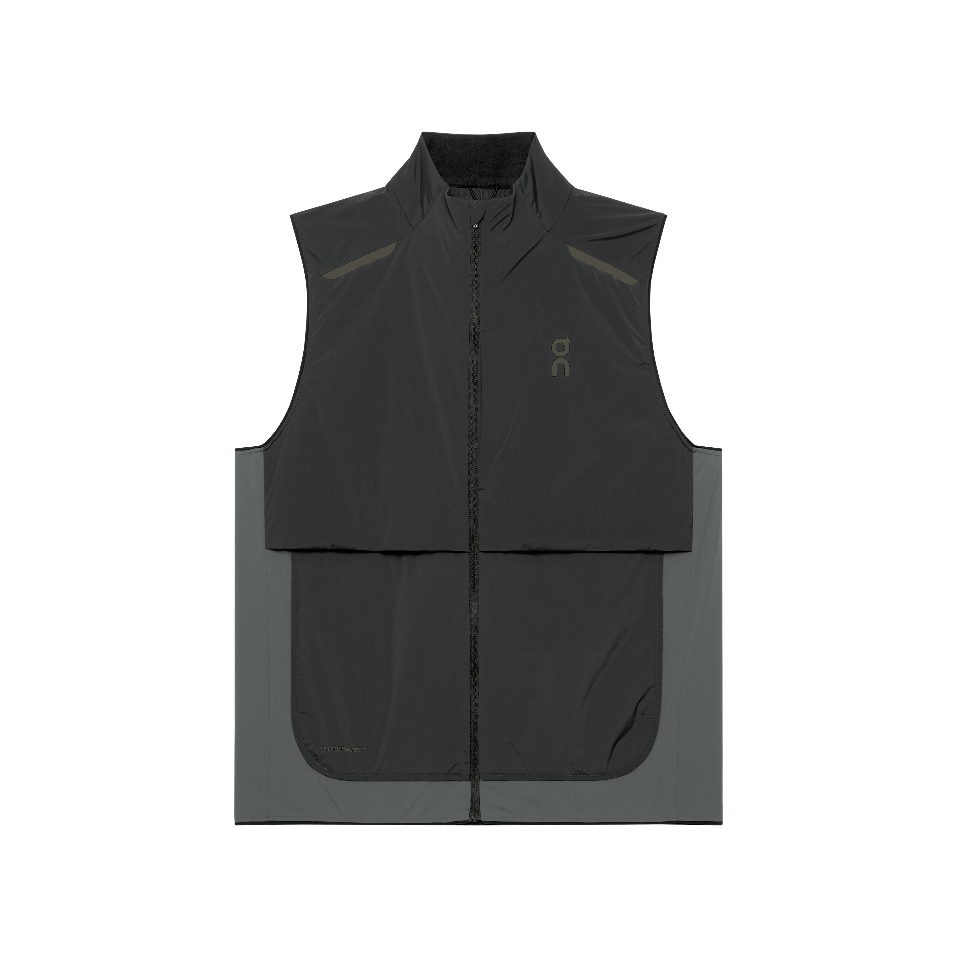Weather Vest in Black/Eclipse