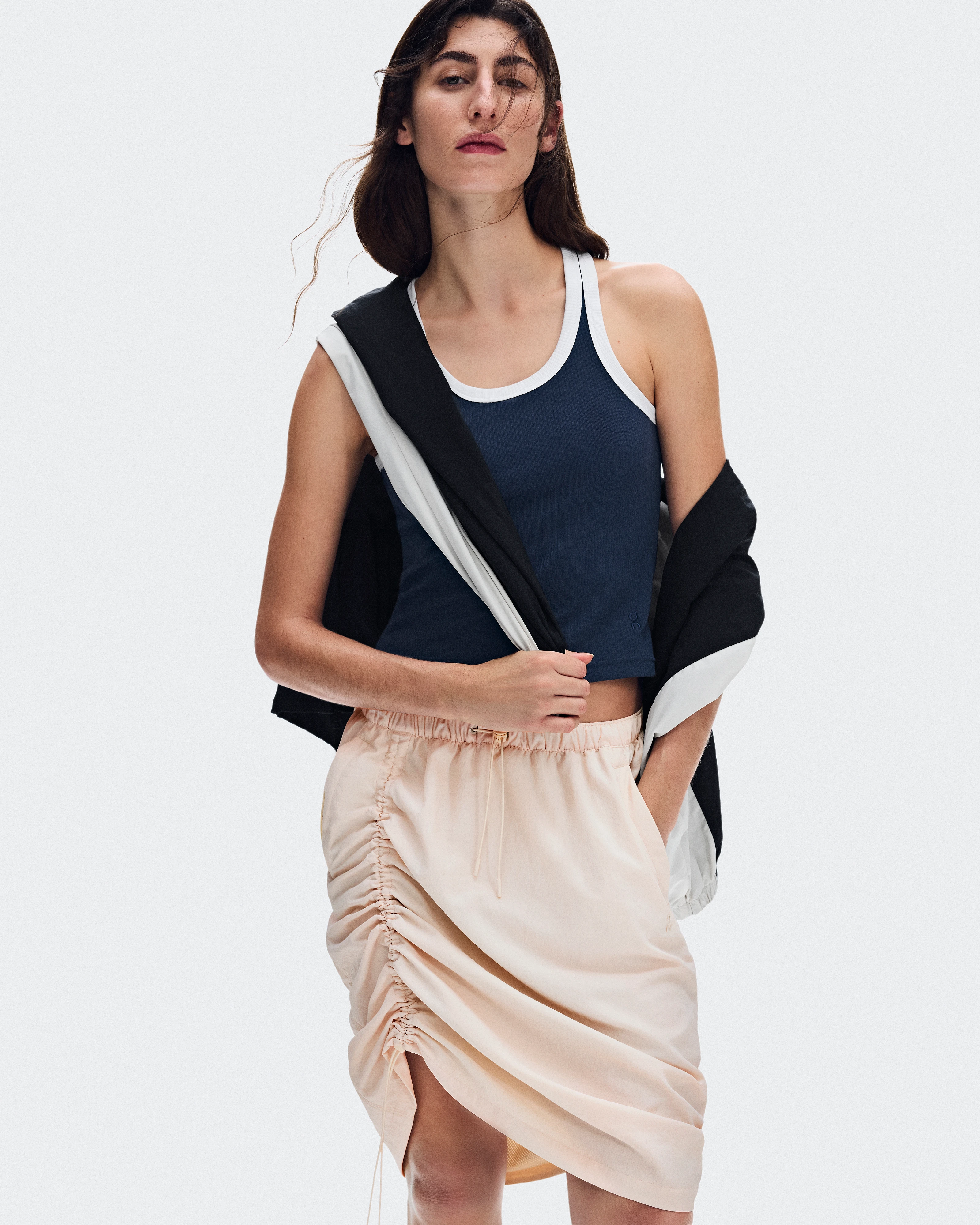 On All-Day Ribbed Tank Midnight Women Tops and t-shirts