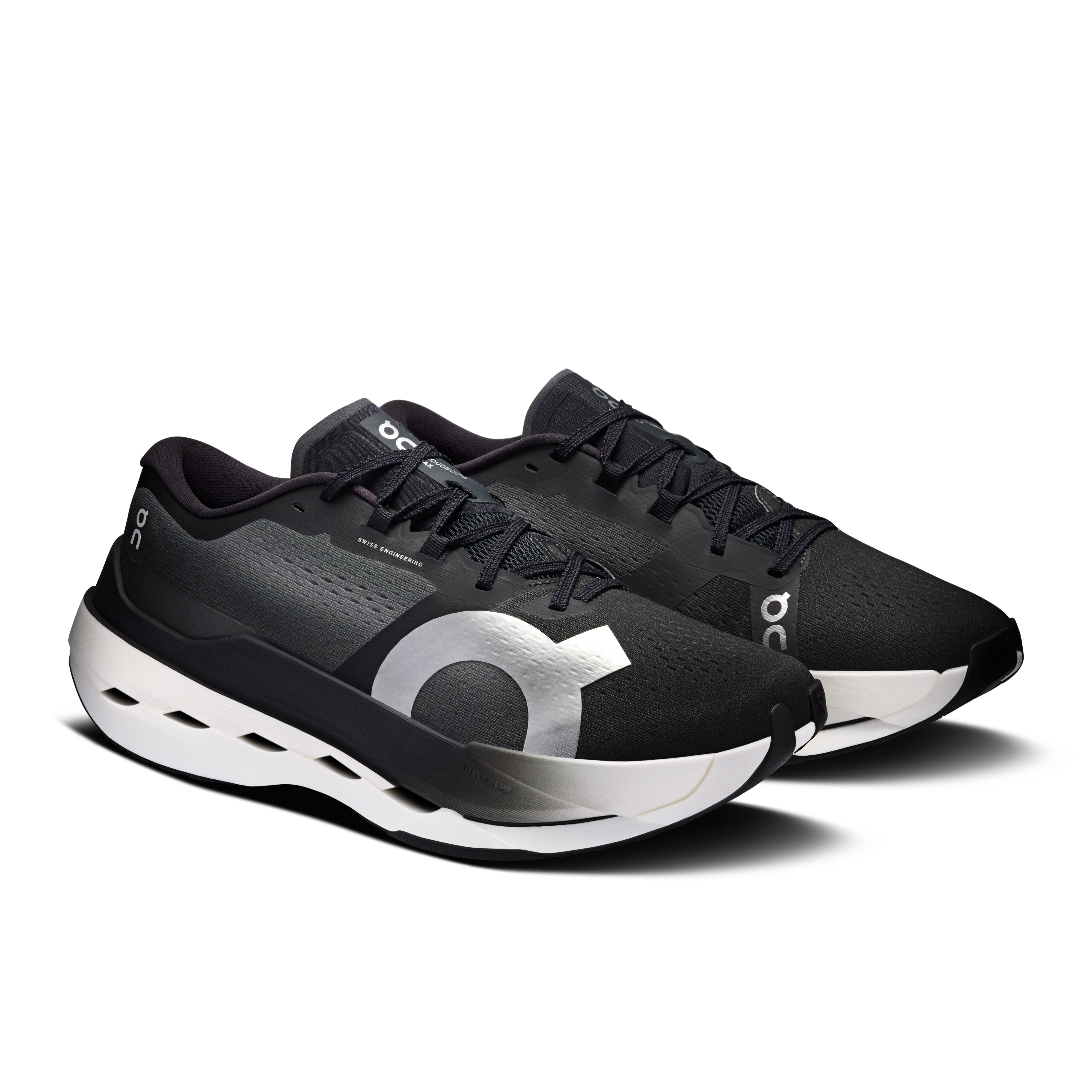 On Cloudboom Max All Black Men Road running Shoes