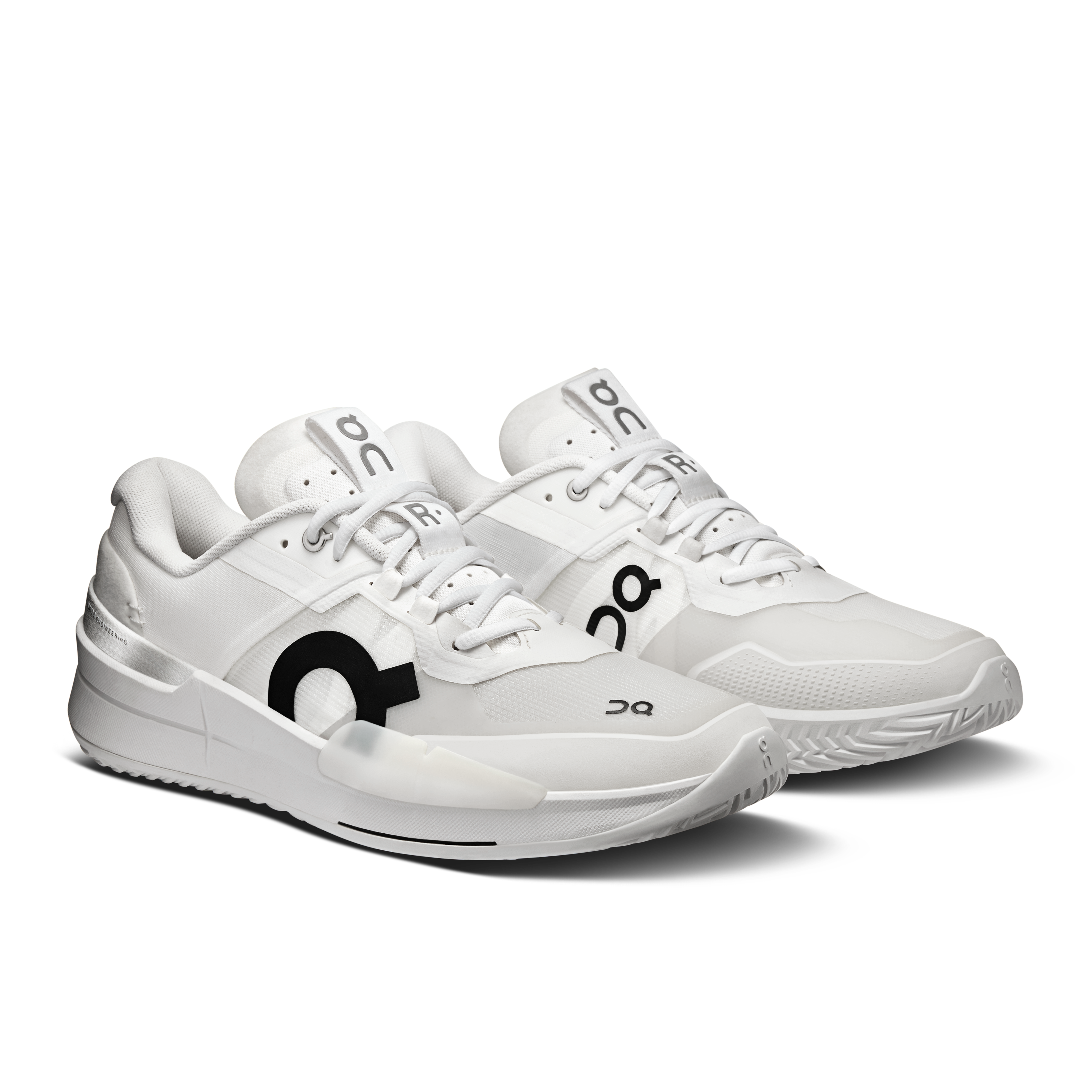 On THE ROGER Pro 2 All White Men Tennis Shoes