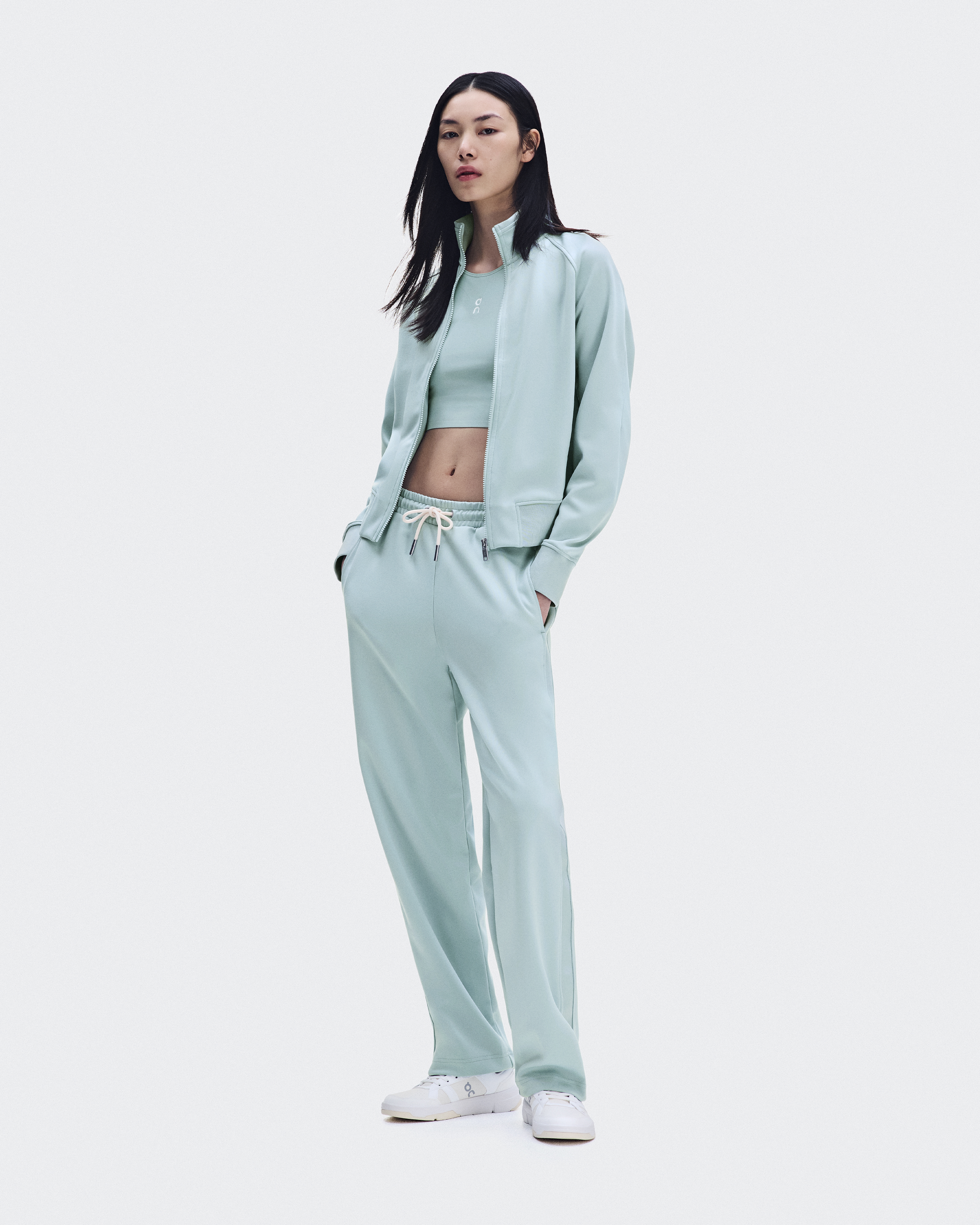 Courtside Full-Zip Jacket in Brook