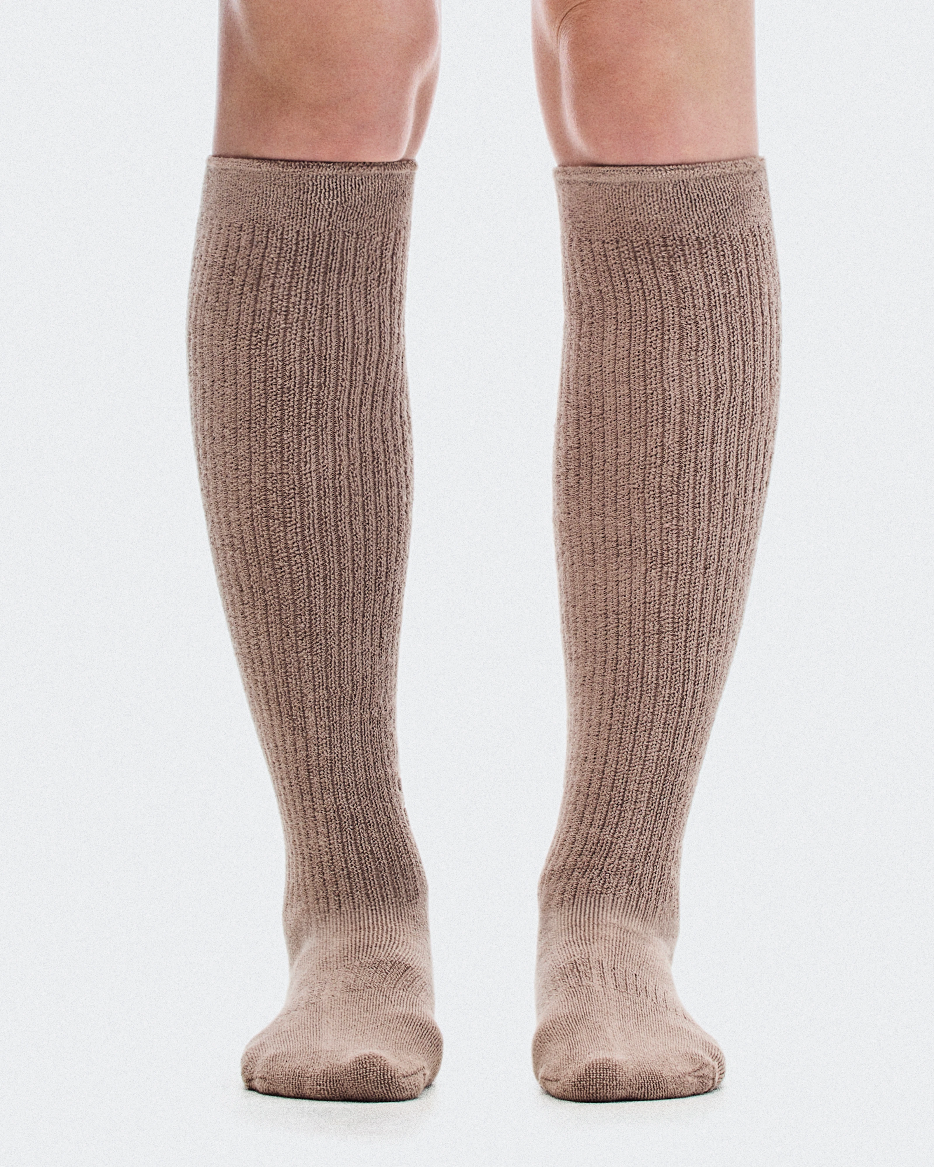 On Terry Sock Knee High Clay Unisex Socks