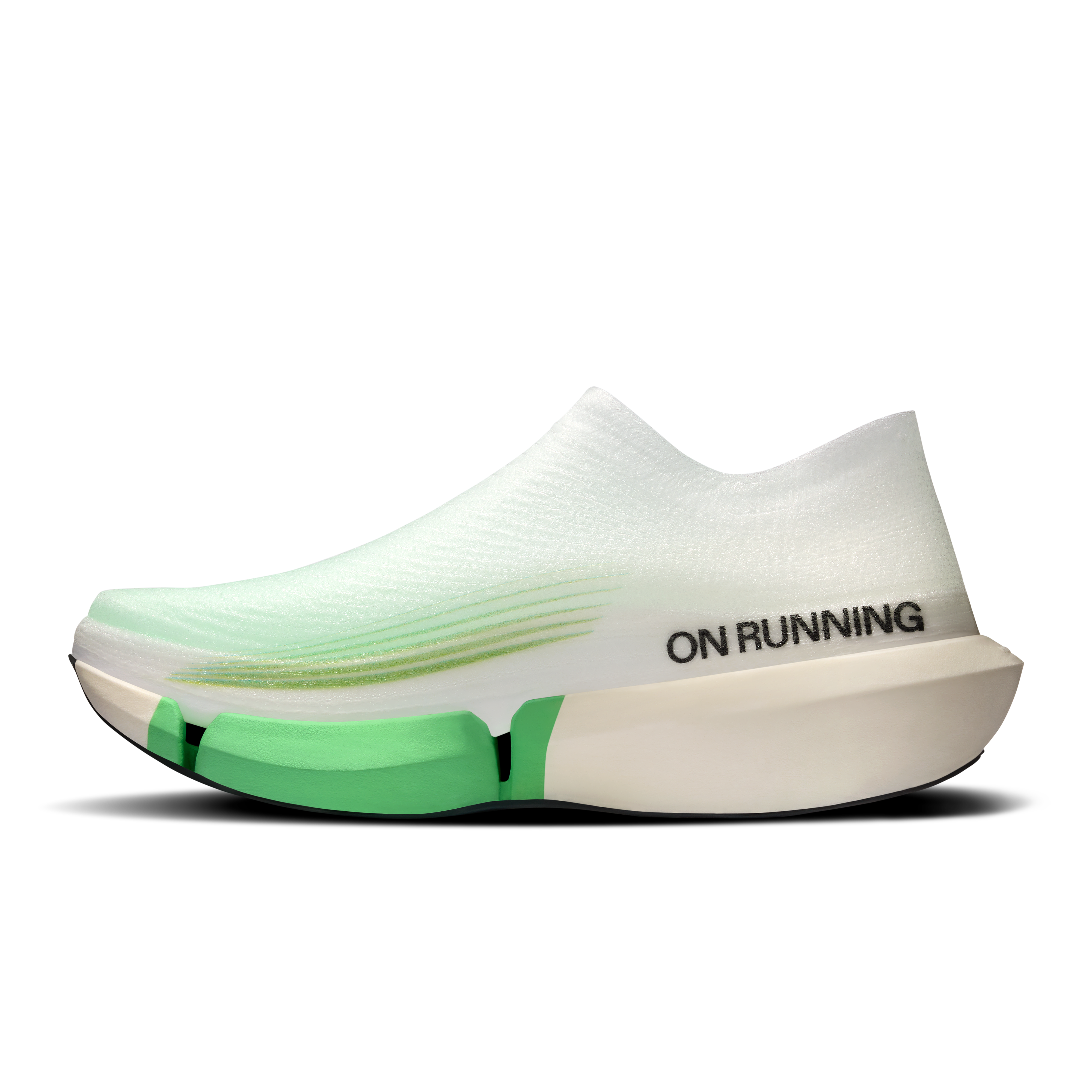 On LightSpray Cloudboom Strike 2 White & Verdite Unisex Road running Shoes