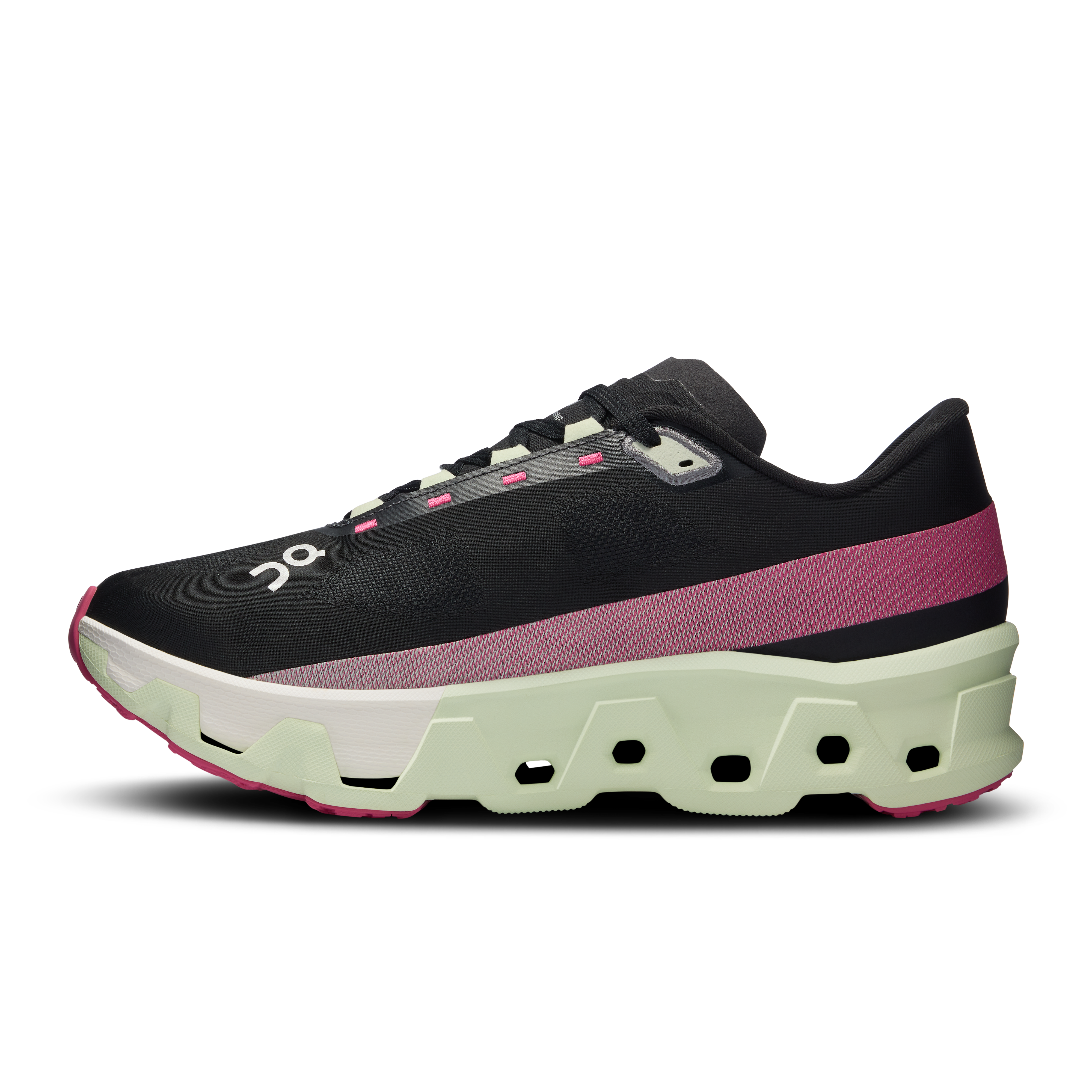 On Cloudmonster Hyper Black & Lima Men Road running Shoes