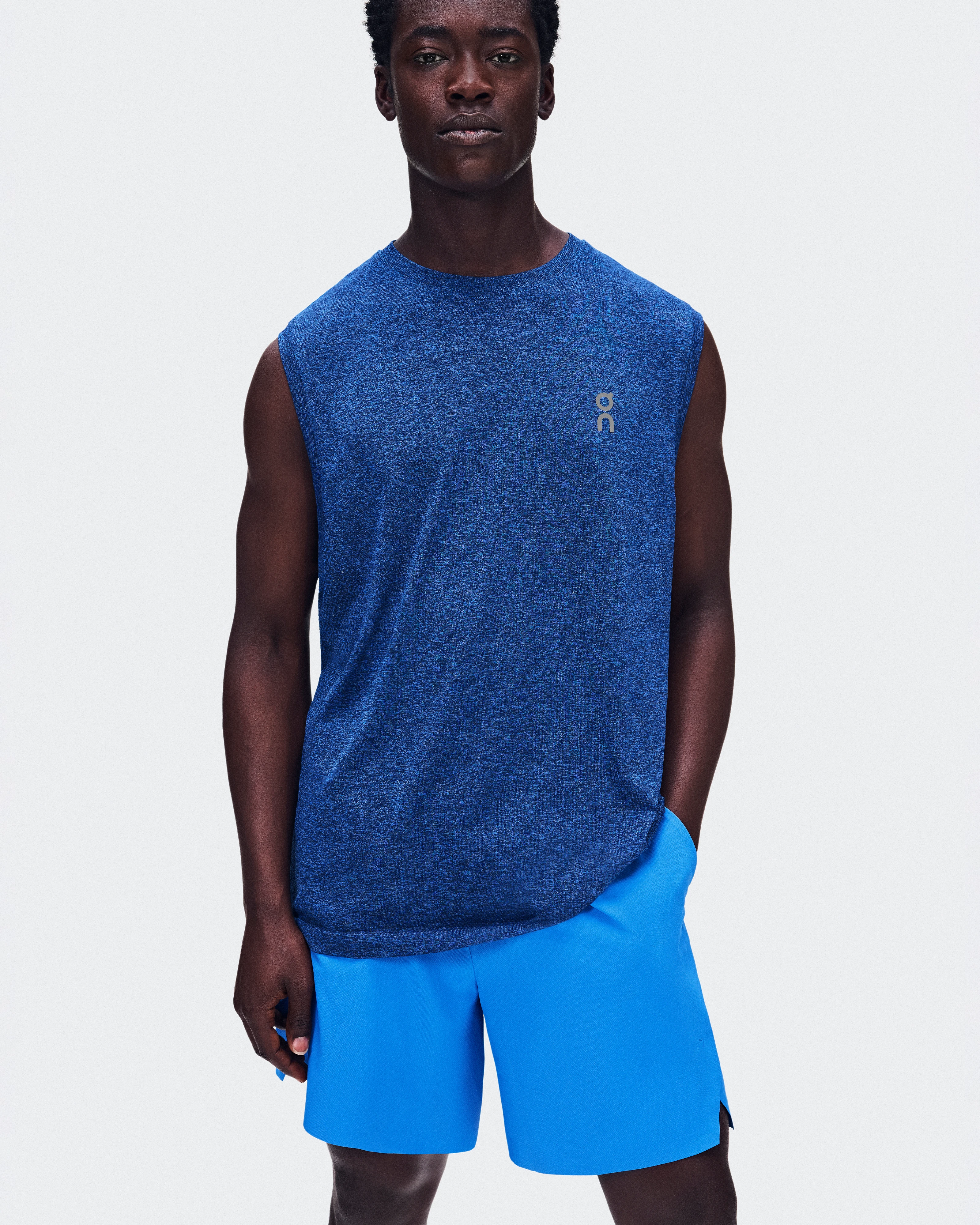 On Train Flex Tank Jay Heather Men Tops and t-shirts