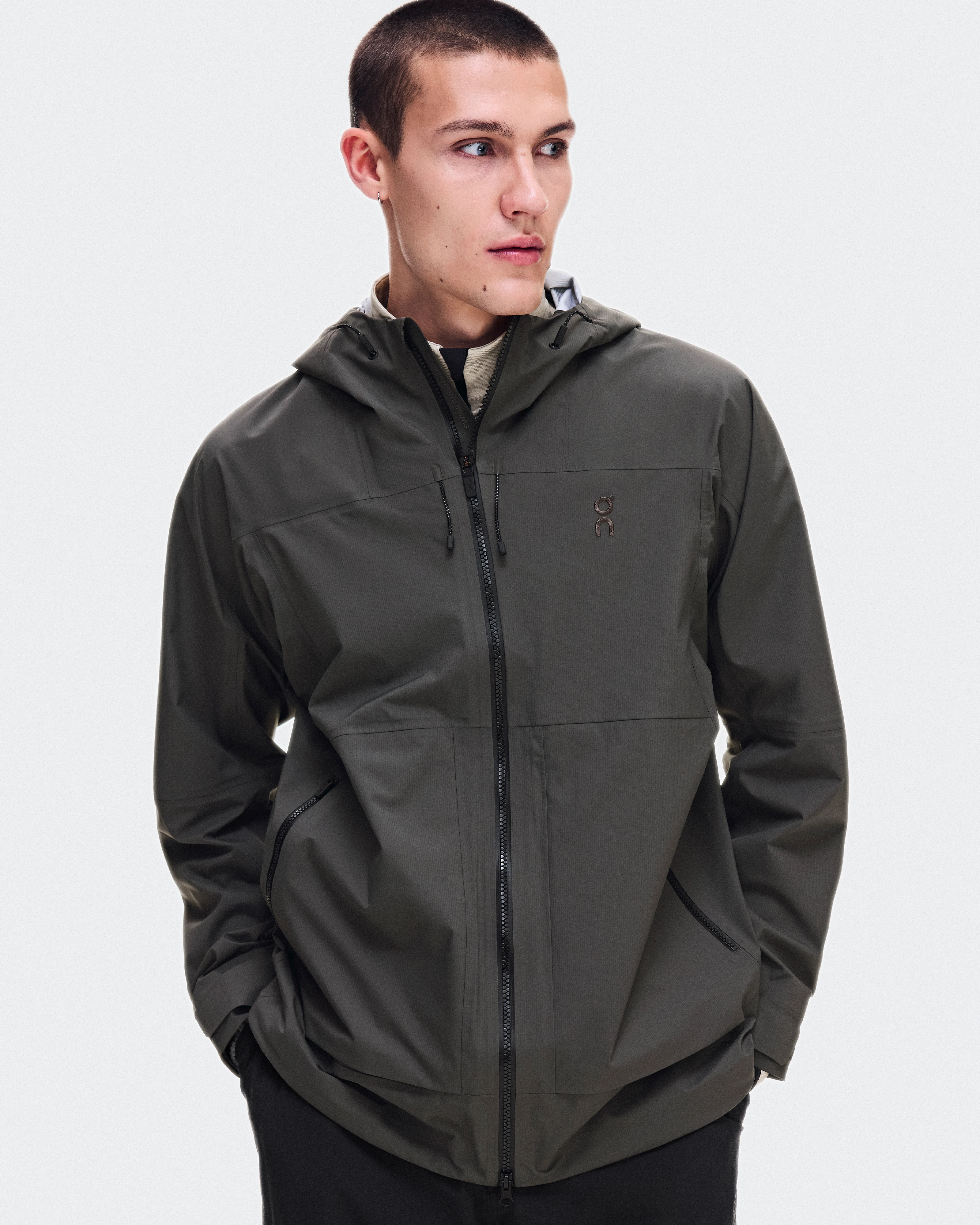 On Ascent Jacket Espresso Men Jackets