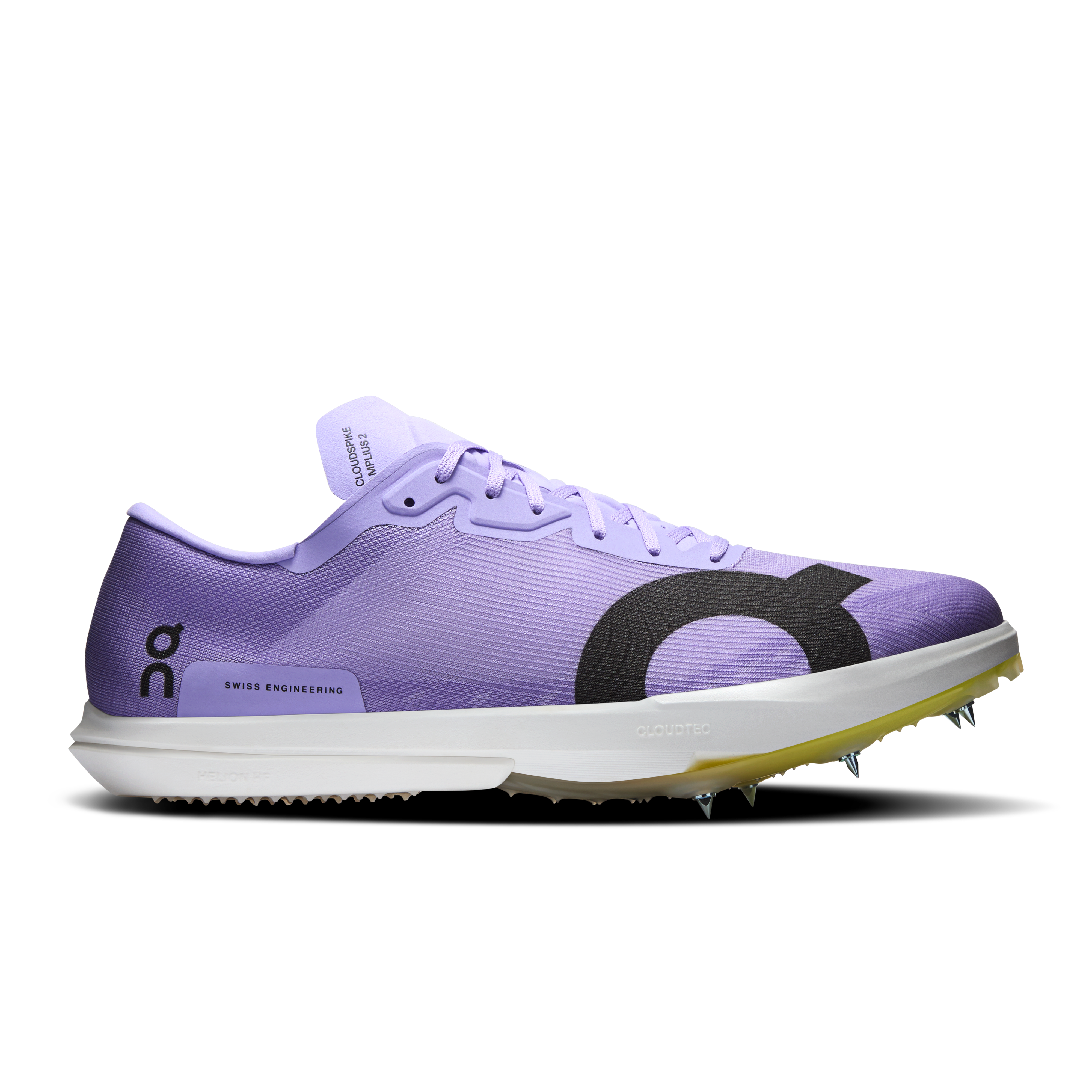 On Cloudspike Amplius 2 Bloom & Lime Men – Long distance track running, fast-feeling ride Shoes