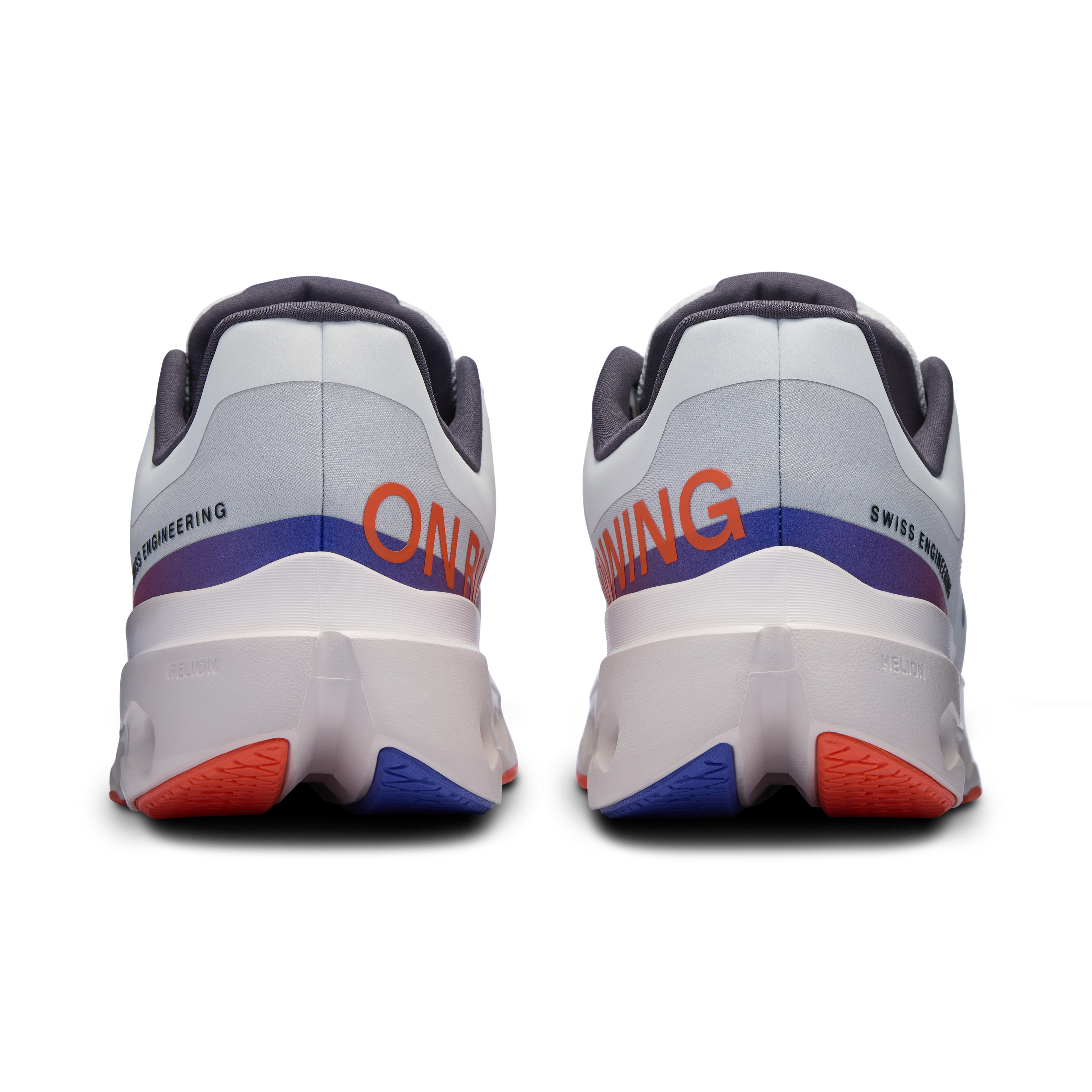 On Cloudsurfer Next White & Flame Men Road running Shoes