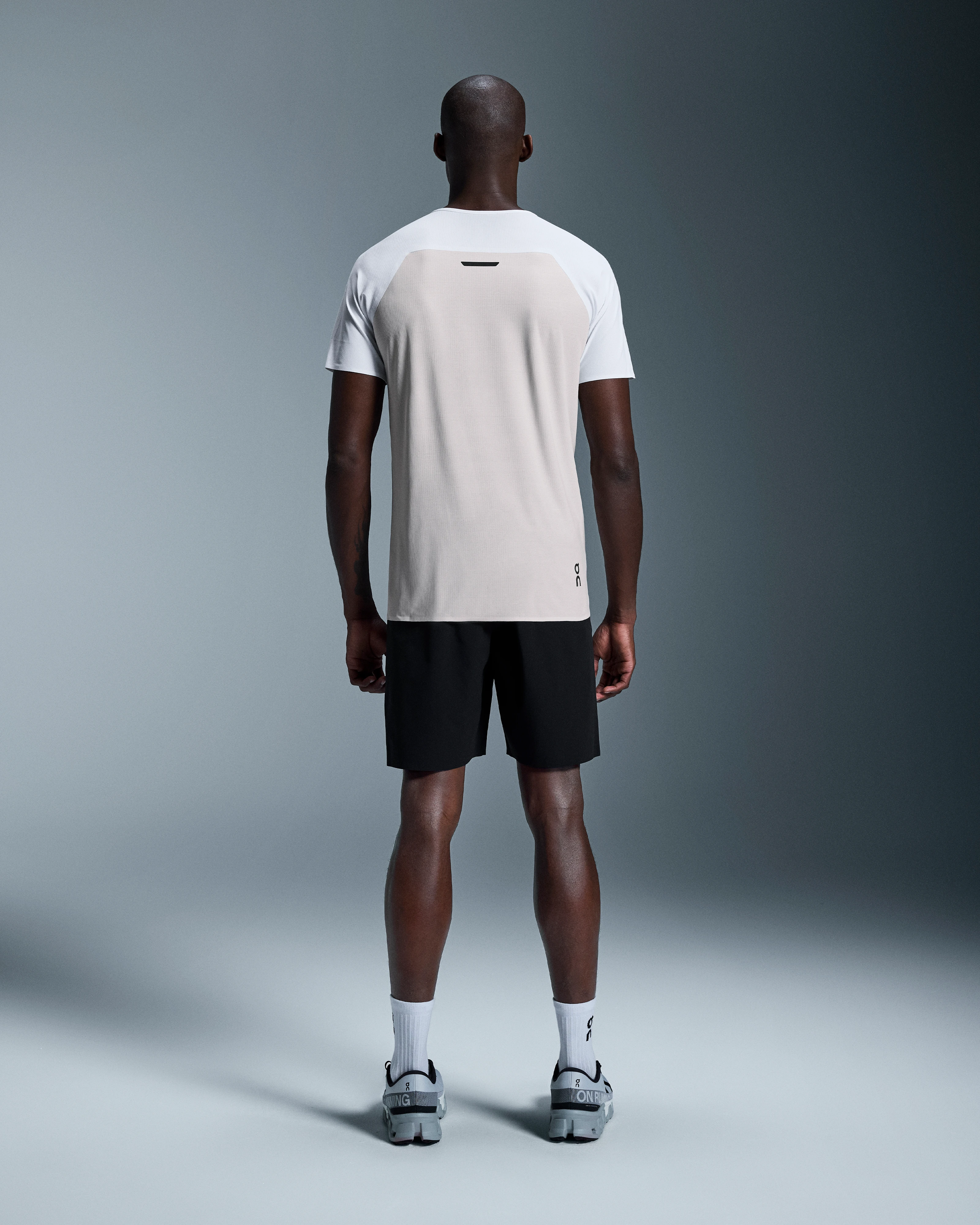 On Performance-T White & Silver Men Tops and t-shirts