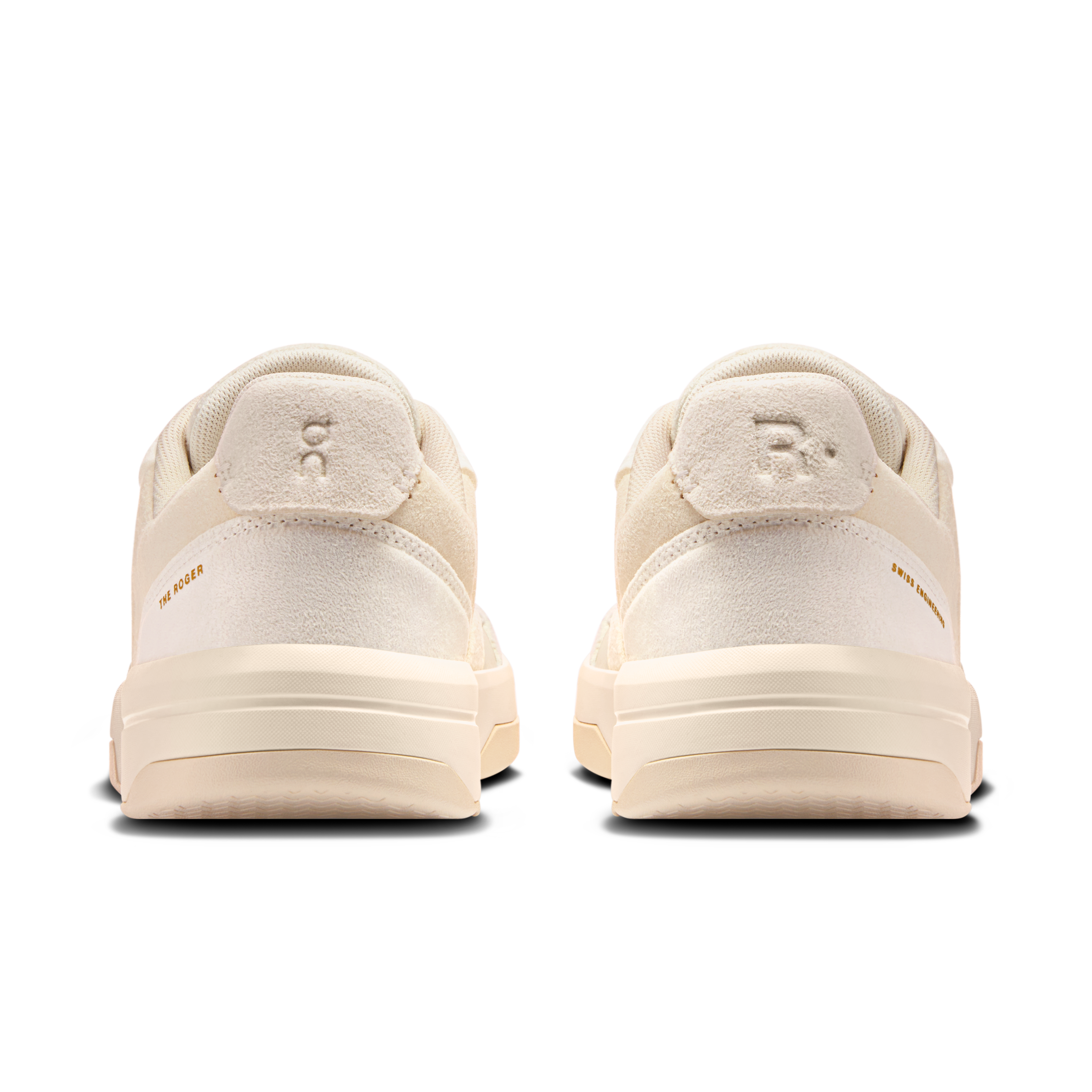 On THE ROGER Clubhouse Ace Ivory & Dew Men Tennis Shoes