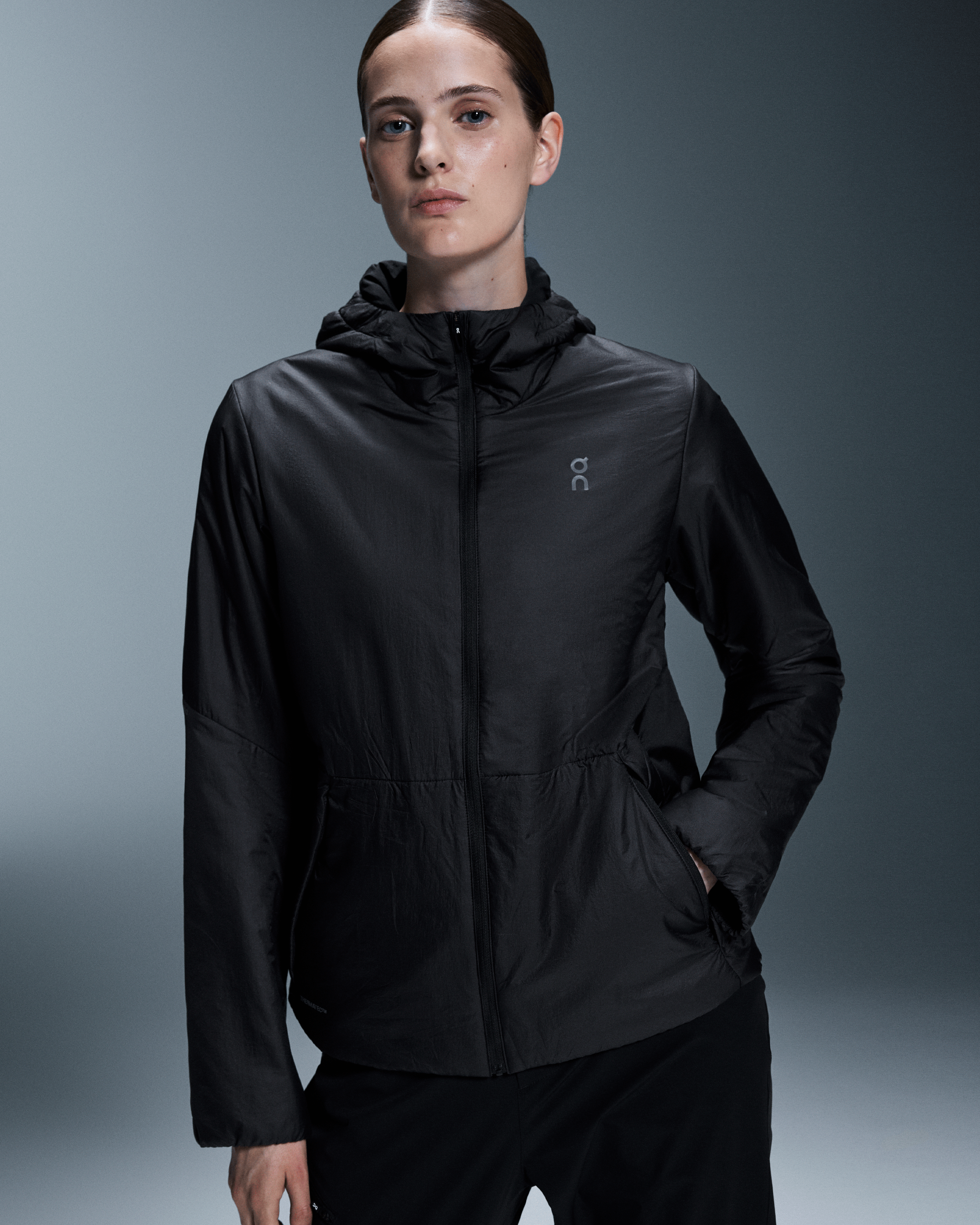 On Trek Jacket Insulated Black Women Jackets