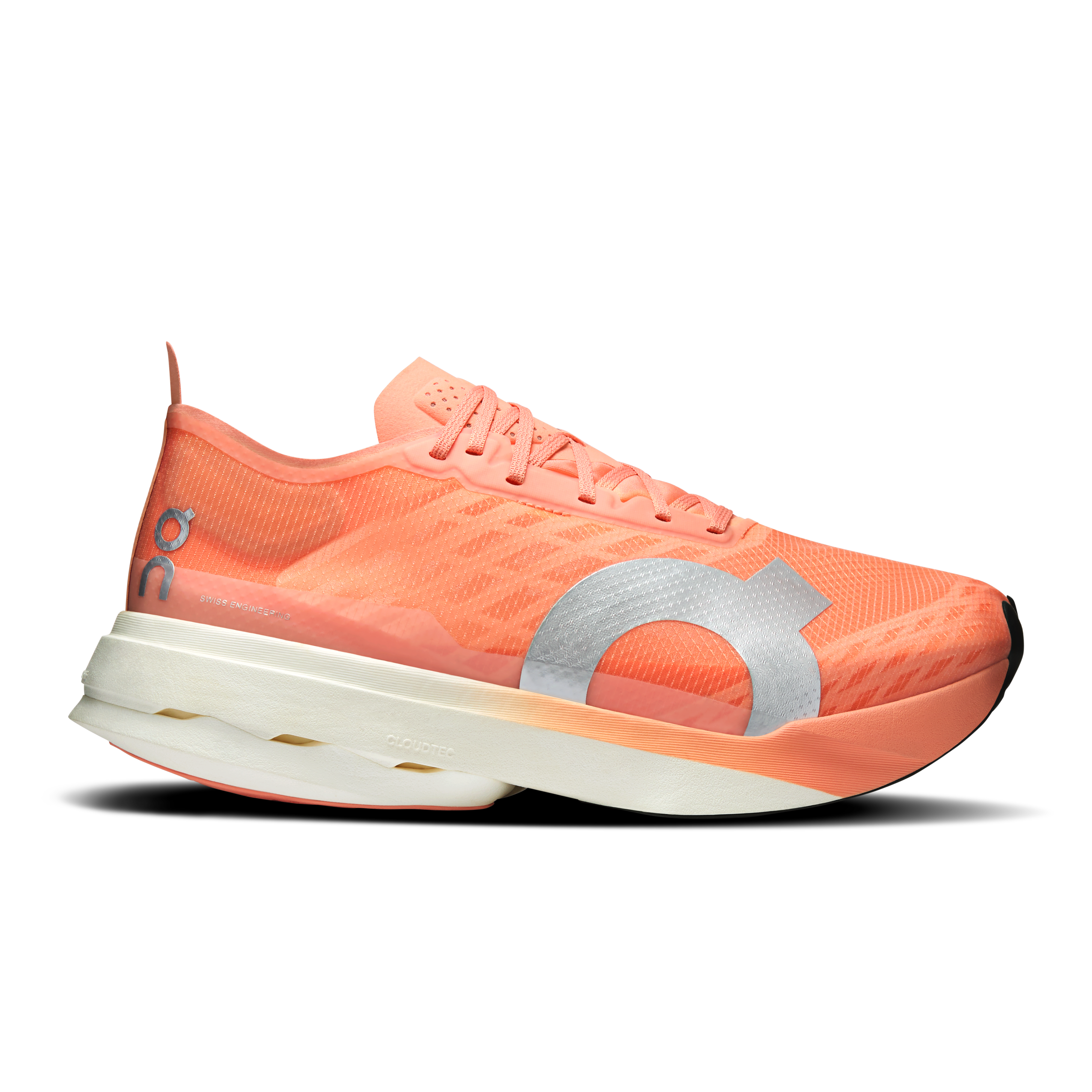 Cloudboom Strike Road Running Shoe in Sunstone/White
