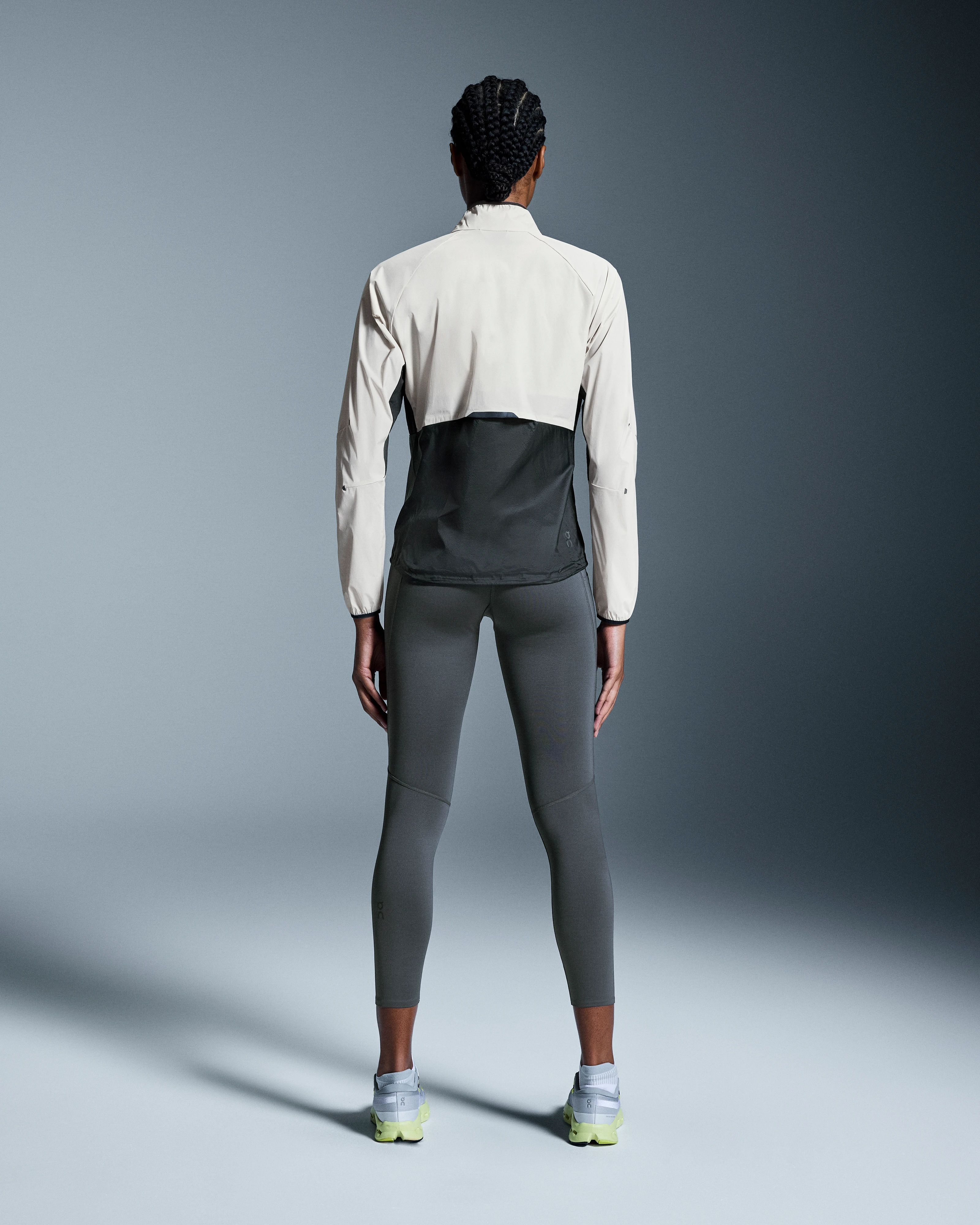 On Weather Jacket Silver & Eclipse Women Jackets