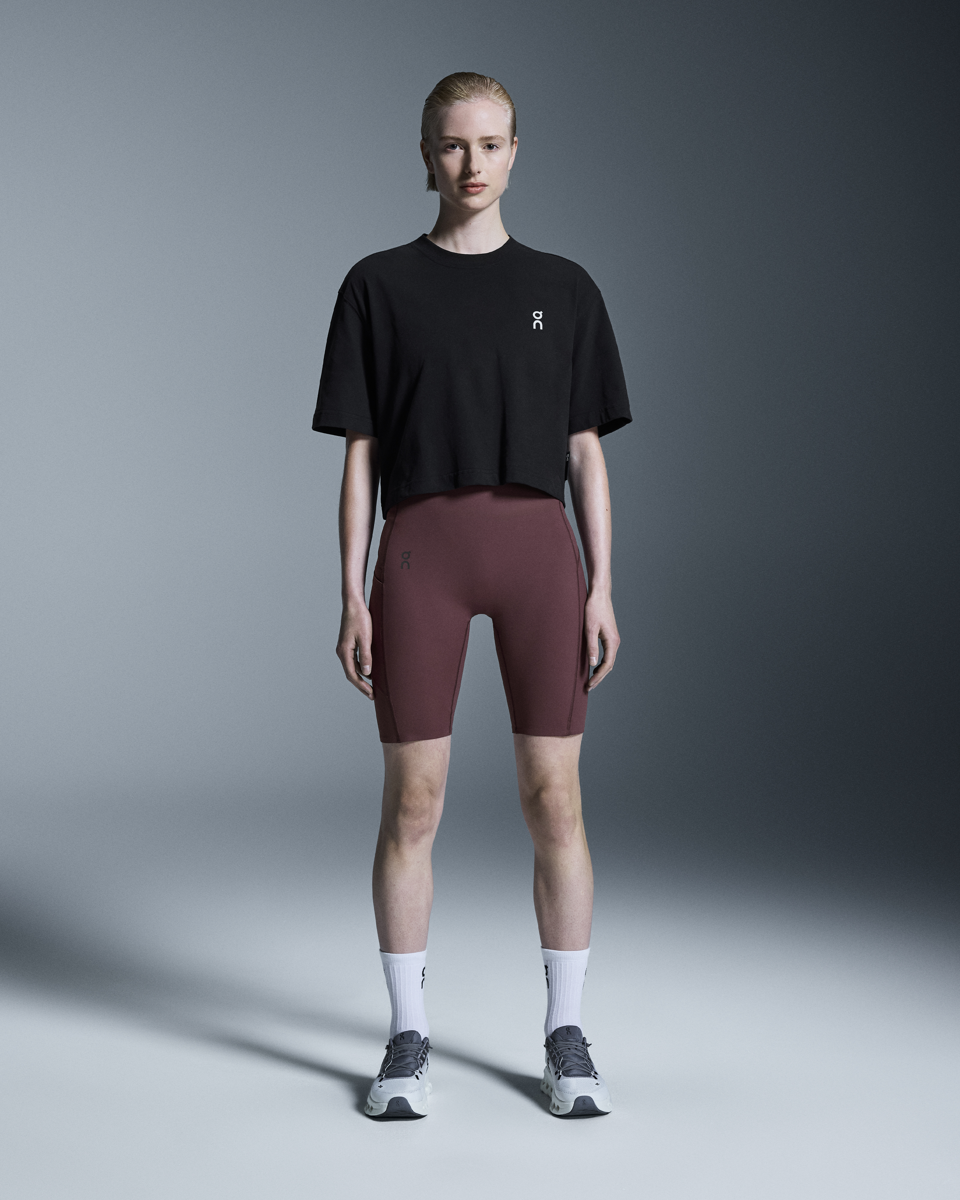 Club Boxy-T Shirt in Black