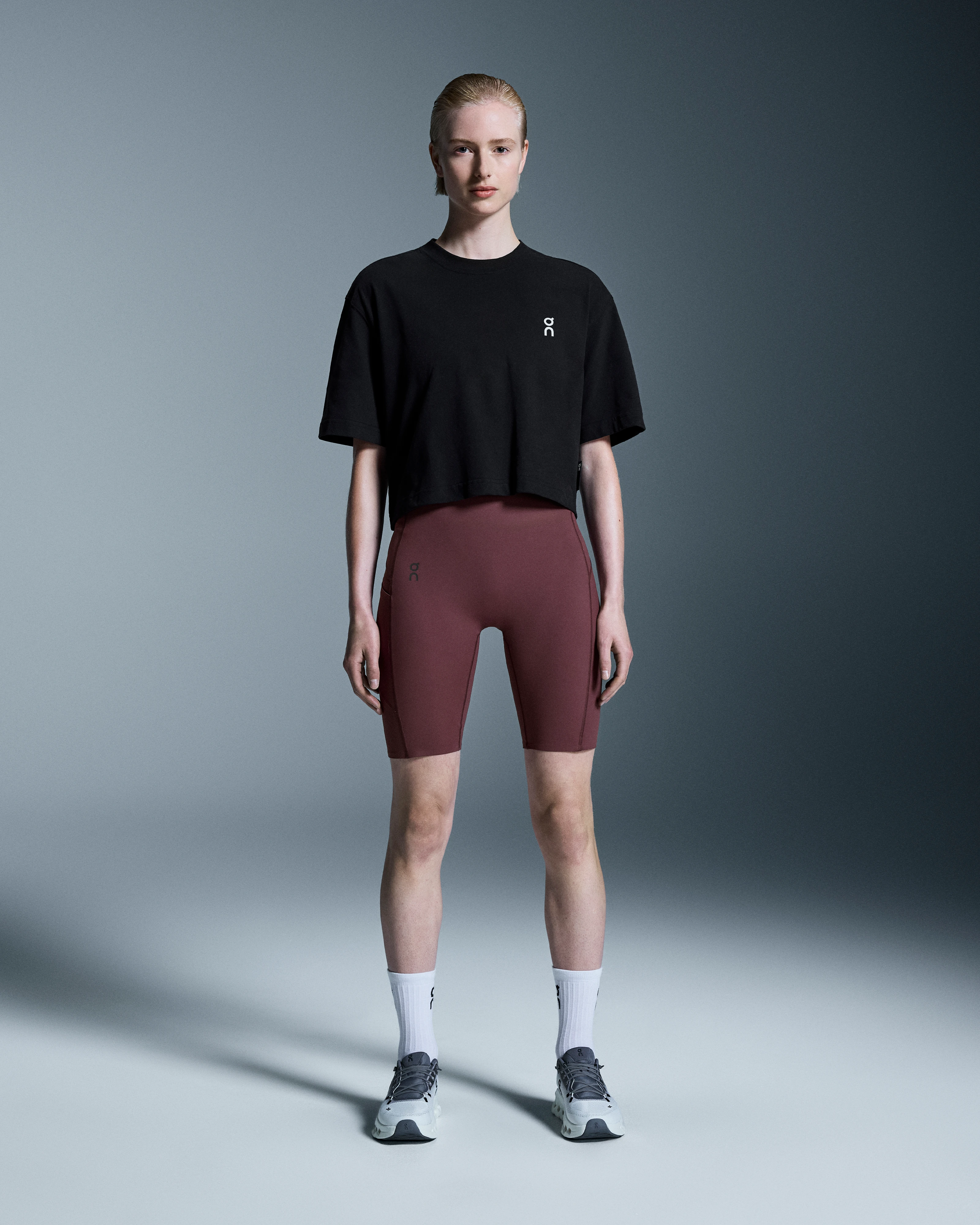On Club Boxy-T Black Women Tops and t-shirts