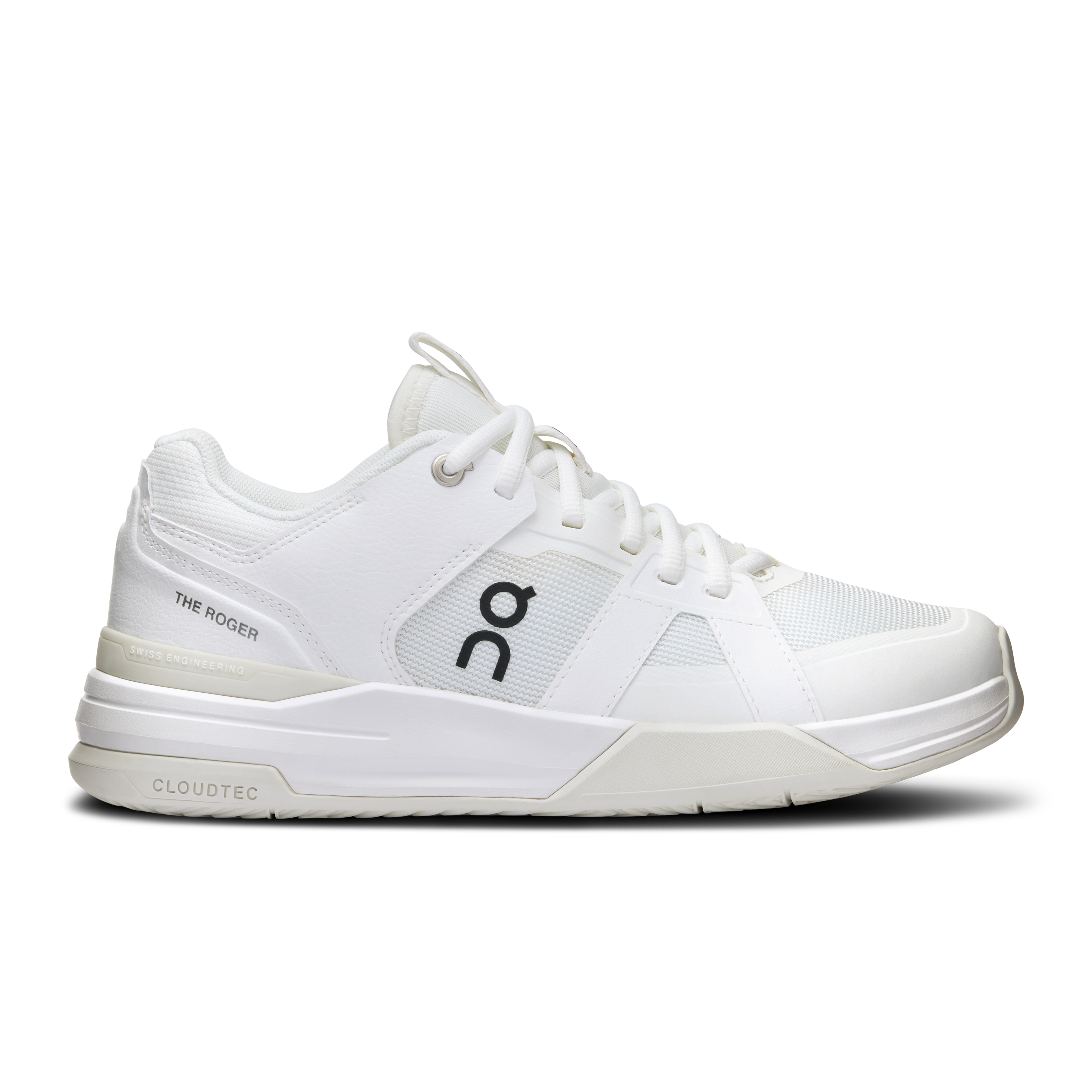 THE ROGER Clubhouse Pro Tennis Shoe in White/Ice