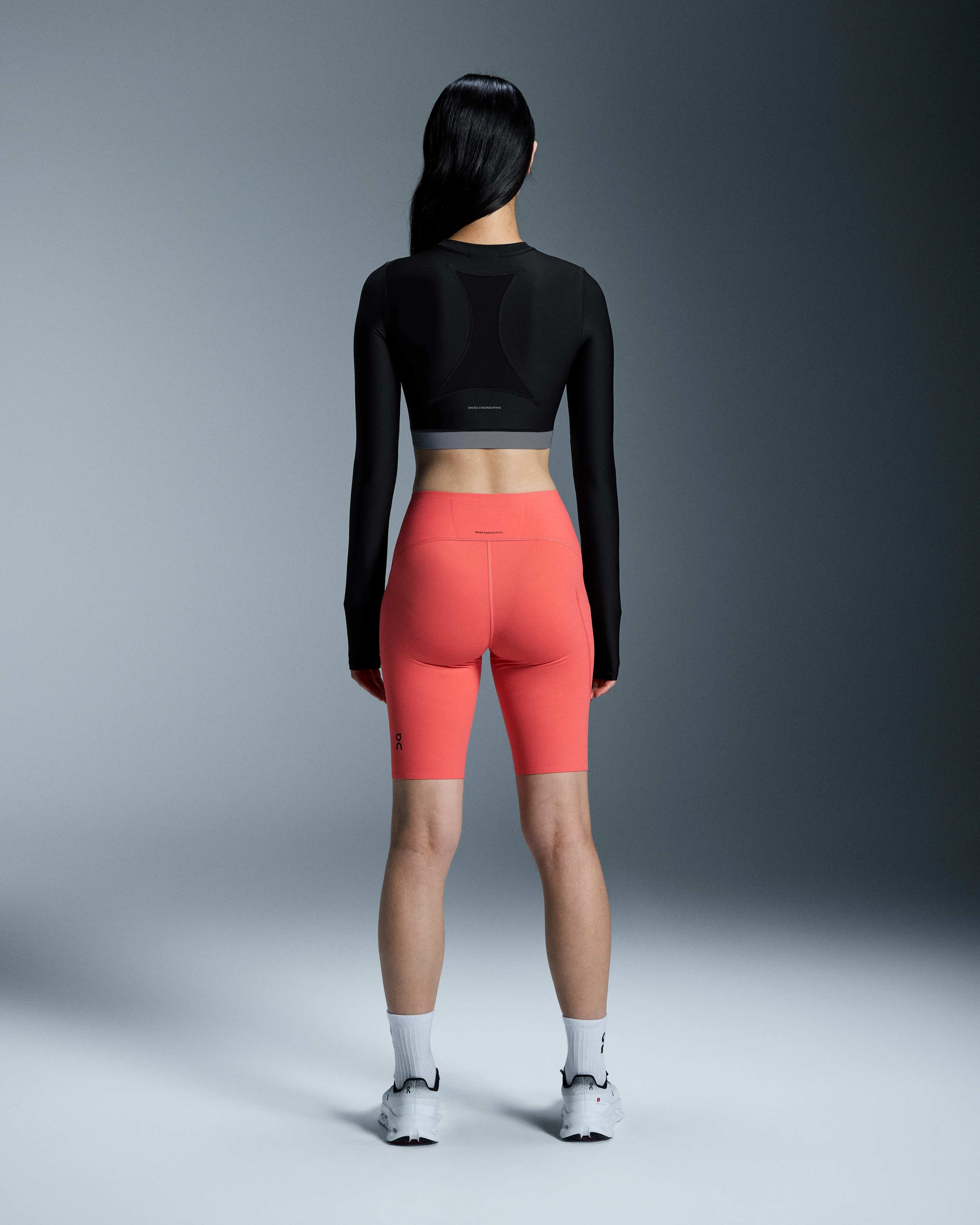 On Studio Tights Short Coral Women Tights