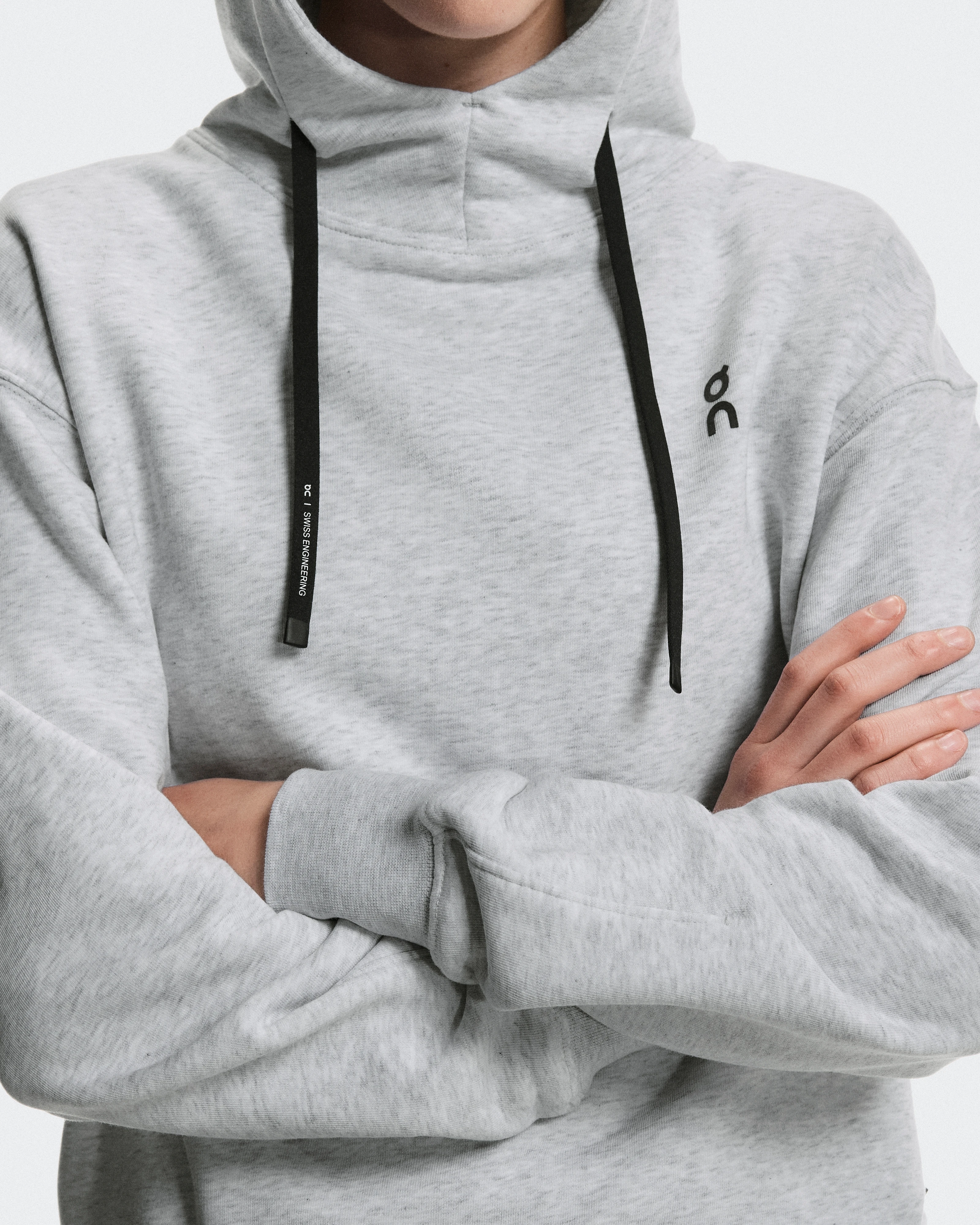 On Club Hoodie Graphic Heather Women Hoodies and sweatshirts