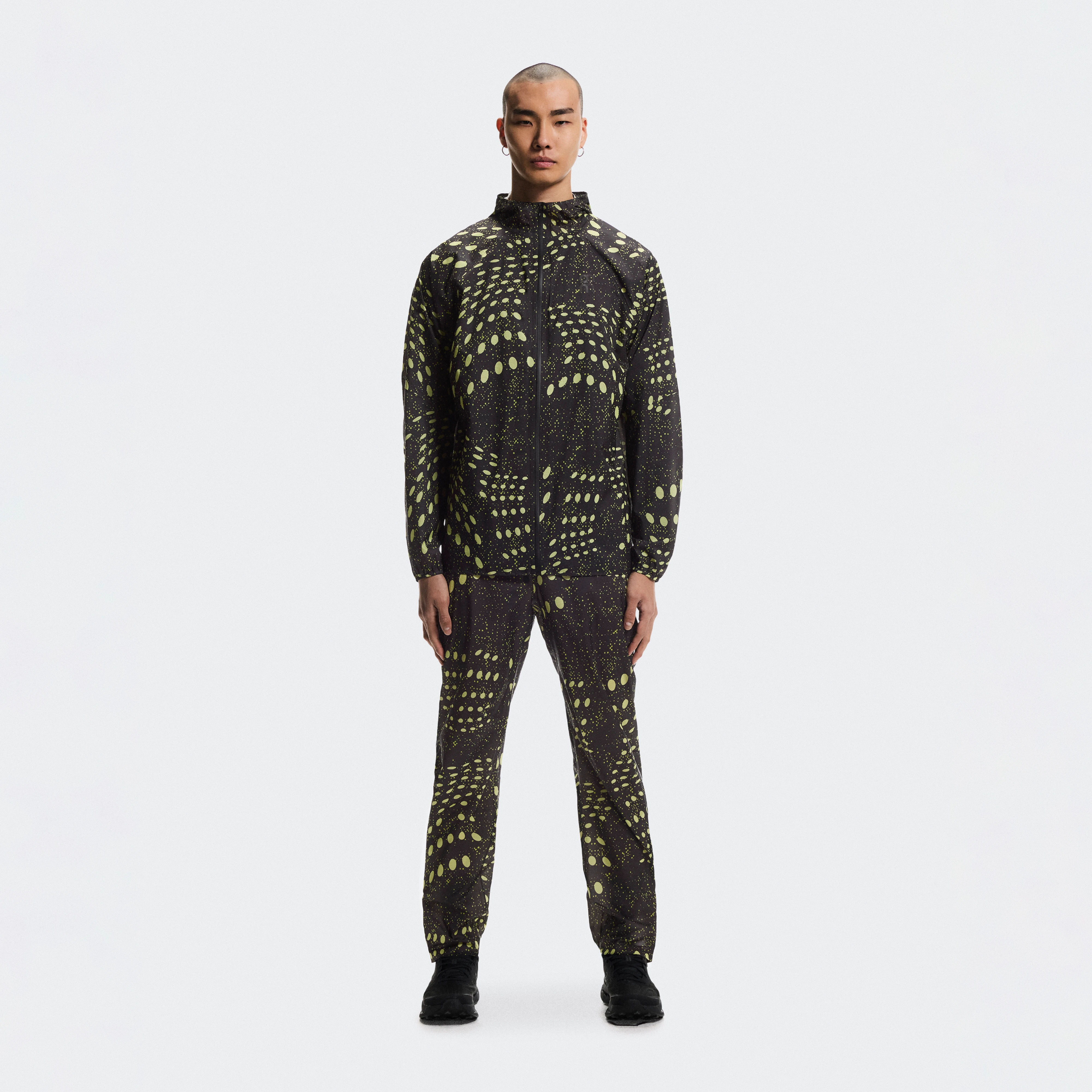 On Ultra Pants Iron & Lime Men – Trail running, outdoor, waterproof Pants